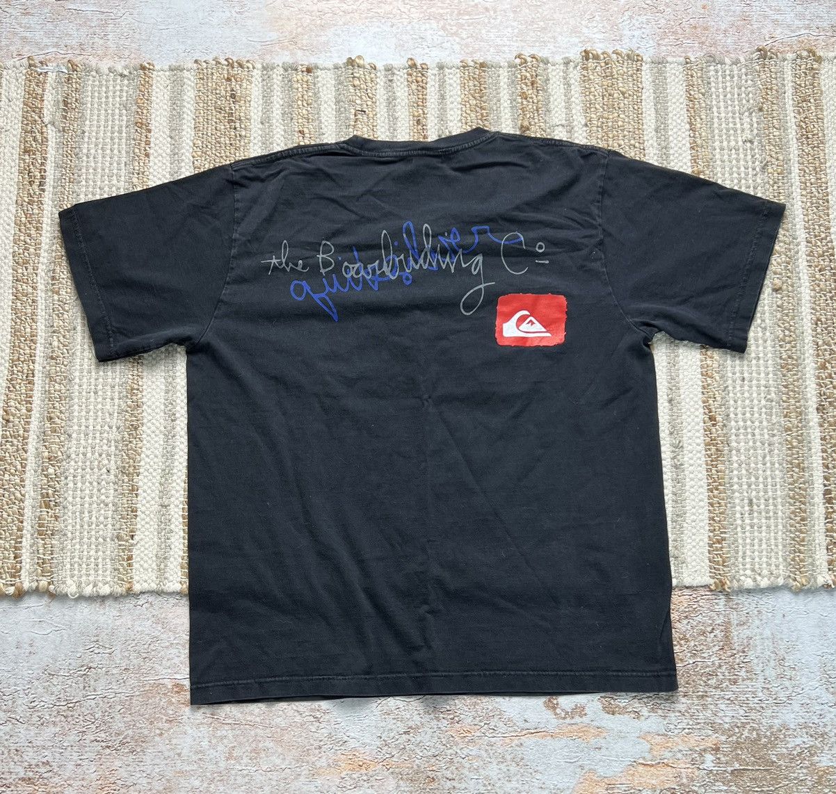 Quiksilver × Vintage Quiksilver vintage washed t shirt Size US XL / EU 56 / 4 - 4 Thumbnail