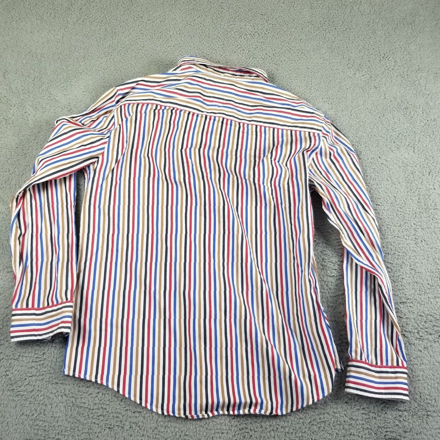 Tommy Hilfiger Vintage Tommy Hilfiger Striped Shirt Men XL Slim Fit Y2K → Tommy Hilfiger Vintage Striped Shirt Men XL Slim Fit Y2K Size US XL / EU 56 / 4 - 6 Thumbnail