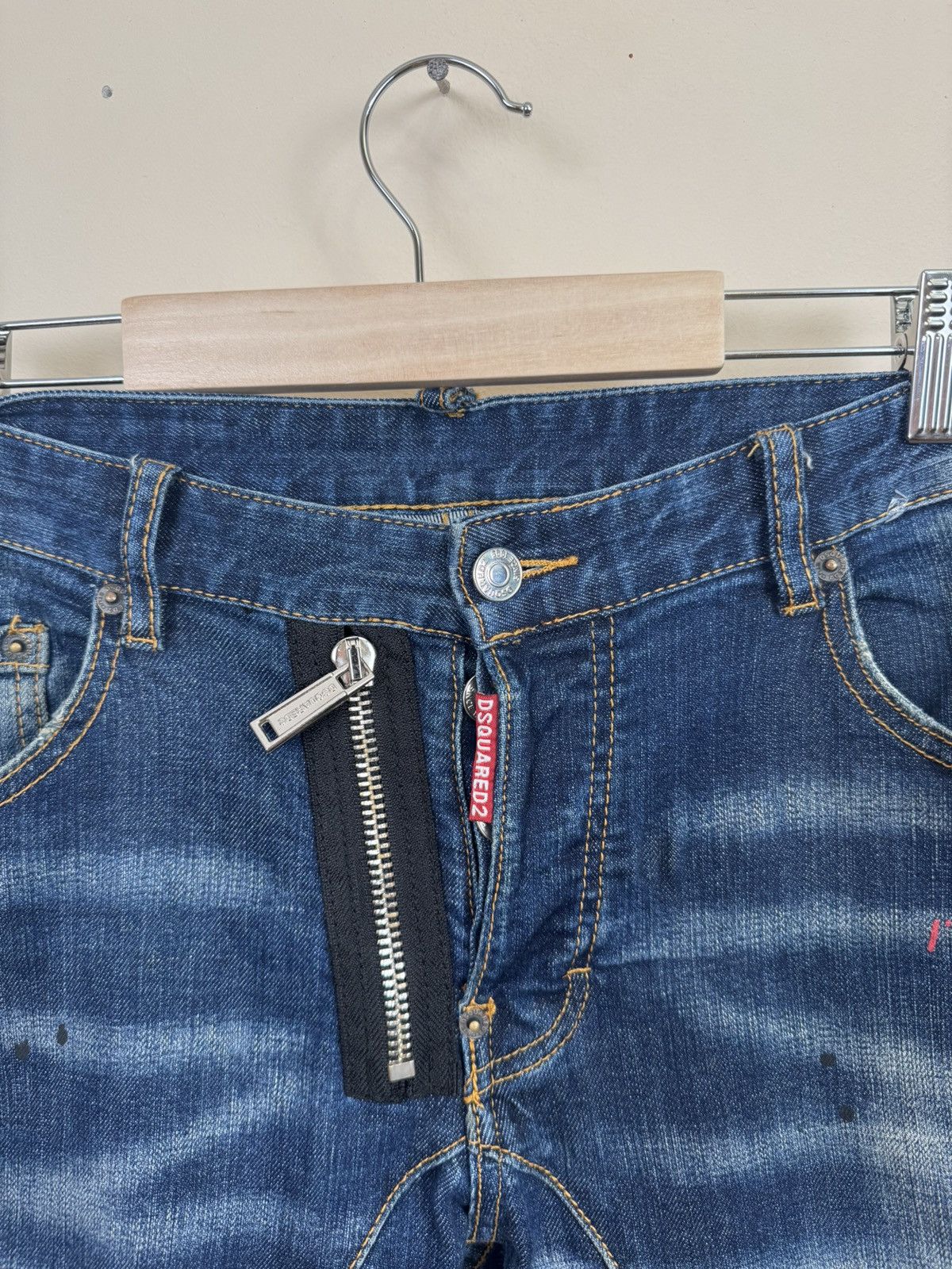 Dsquared2 Dsquared2 Jeans Men Slim Blue 48 Denim Luxury Size US 31 - 9 Thumbnail