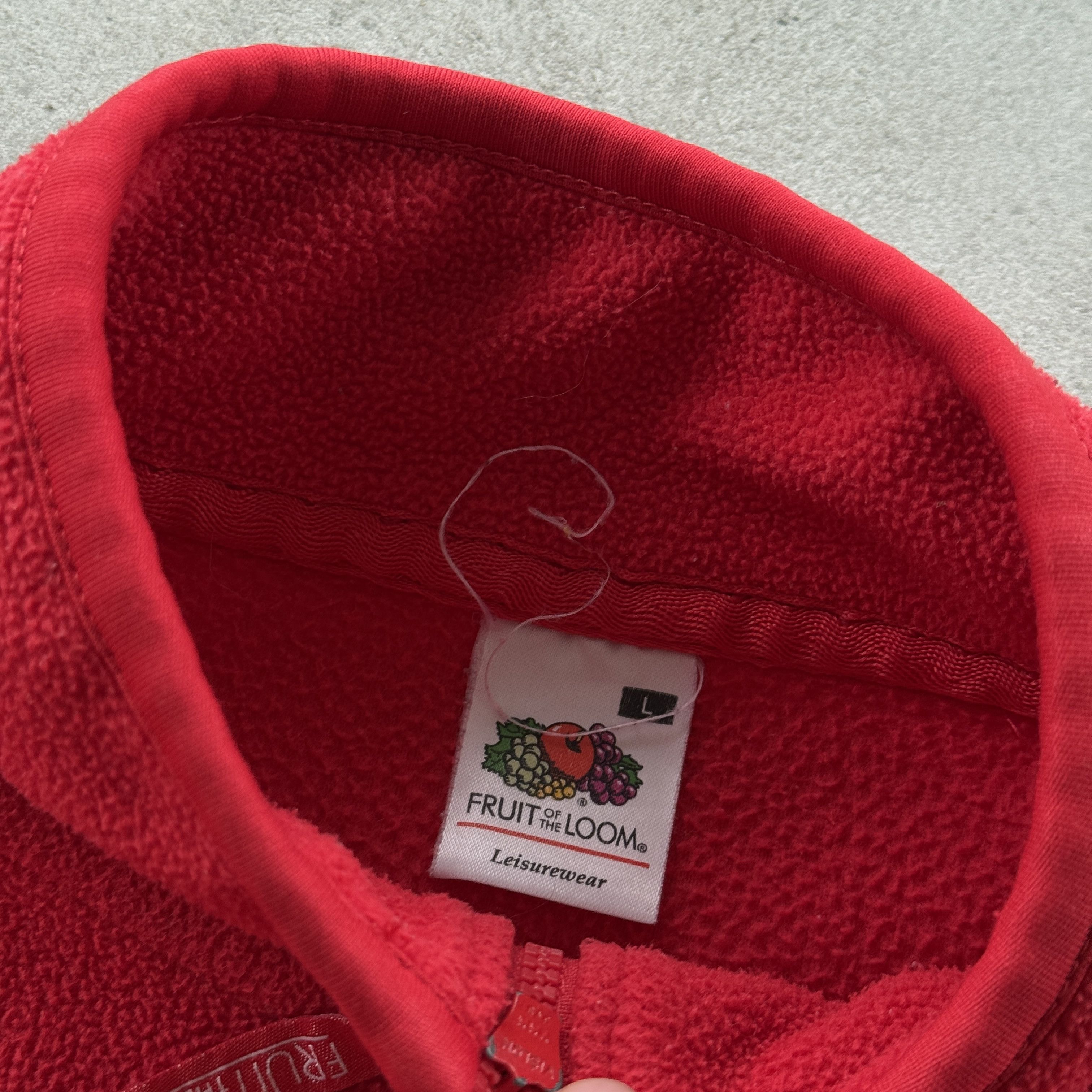 Honda Vintage 90s Honda Racing Fleece Full Zip Jacket Size L / US 10 / IT 46 - 7 Thumbnail