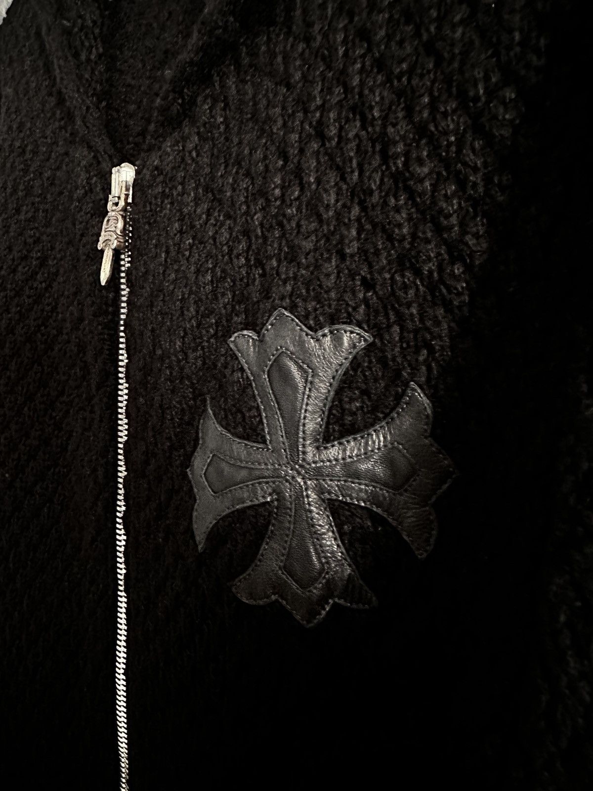 Chrome Hearts Chrome Hearts Cashmere Hoodie Black S Size US S / EU 44-46 / 1 - 2 Thumbnail