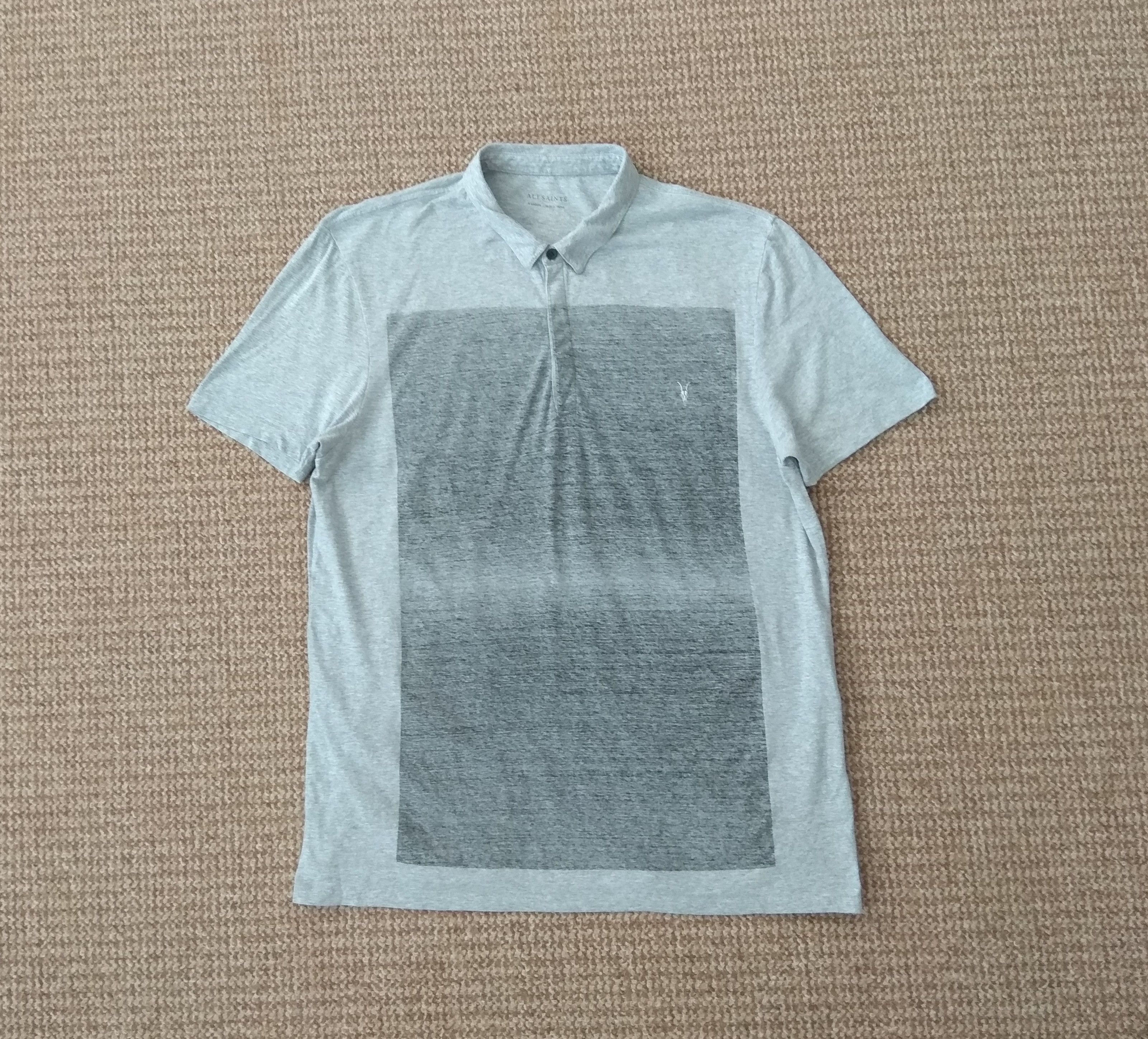 Allsaints AllSaints Rufus Polo Tee T Shirt size XL Size US XL / EU 56 / 4 - 1 Thumbnail