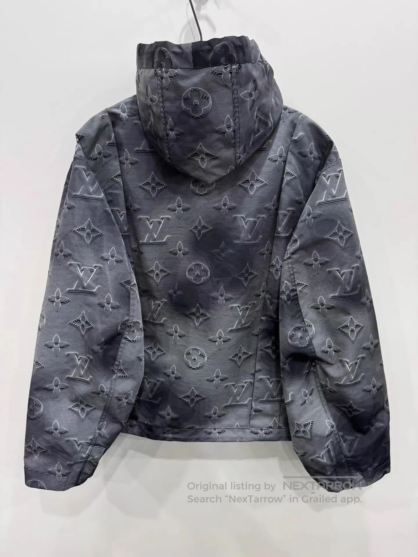 Louis Vuitton Black Patterned Zip-Up Jacket Size S. Size US S / EU 44-46 / 1 - 3 Thumbnail