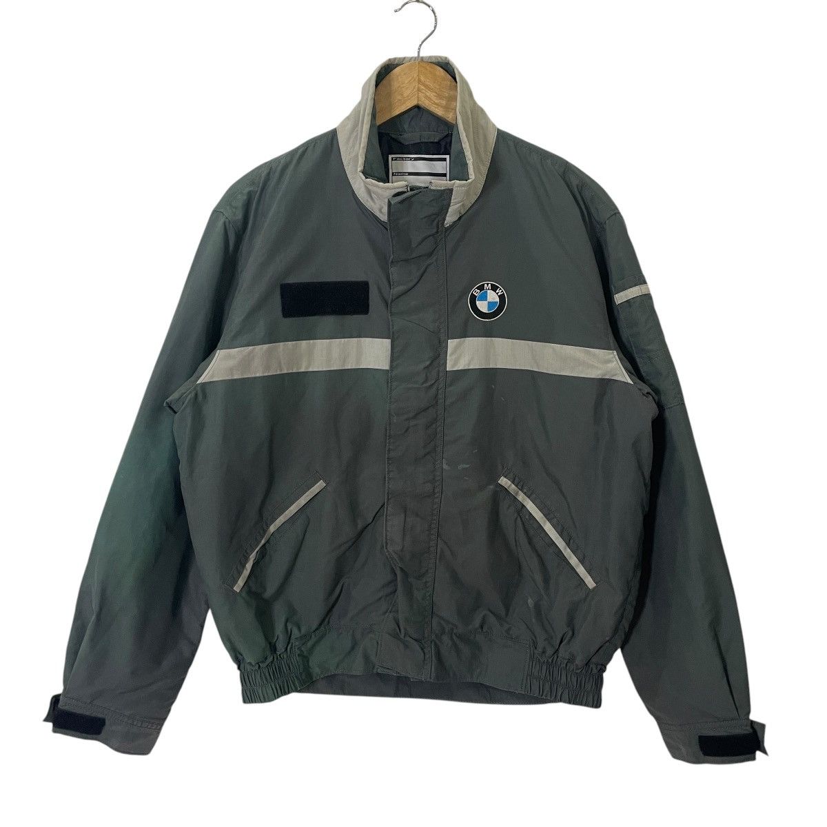 BMW Vintage Bmw Zipper Ups Jacket Size US L / EU 52-54 / 3 - 1 Thumbnail