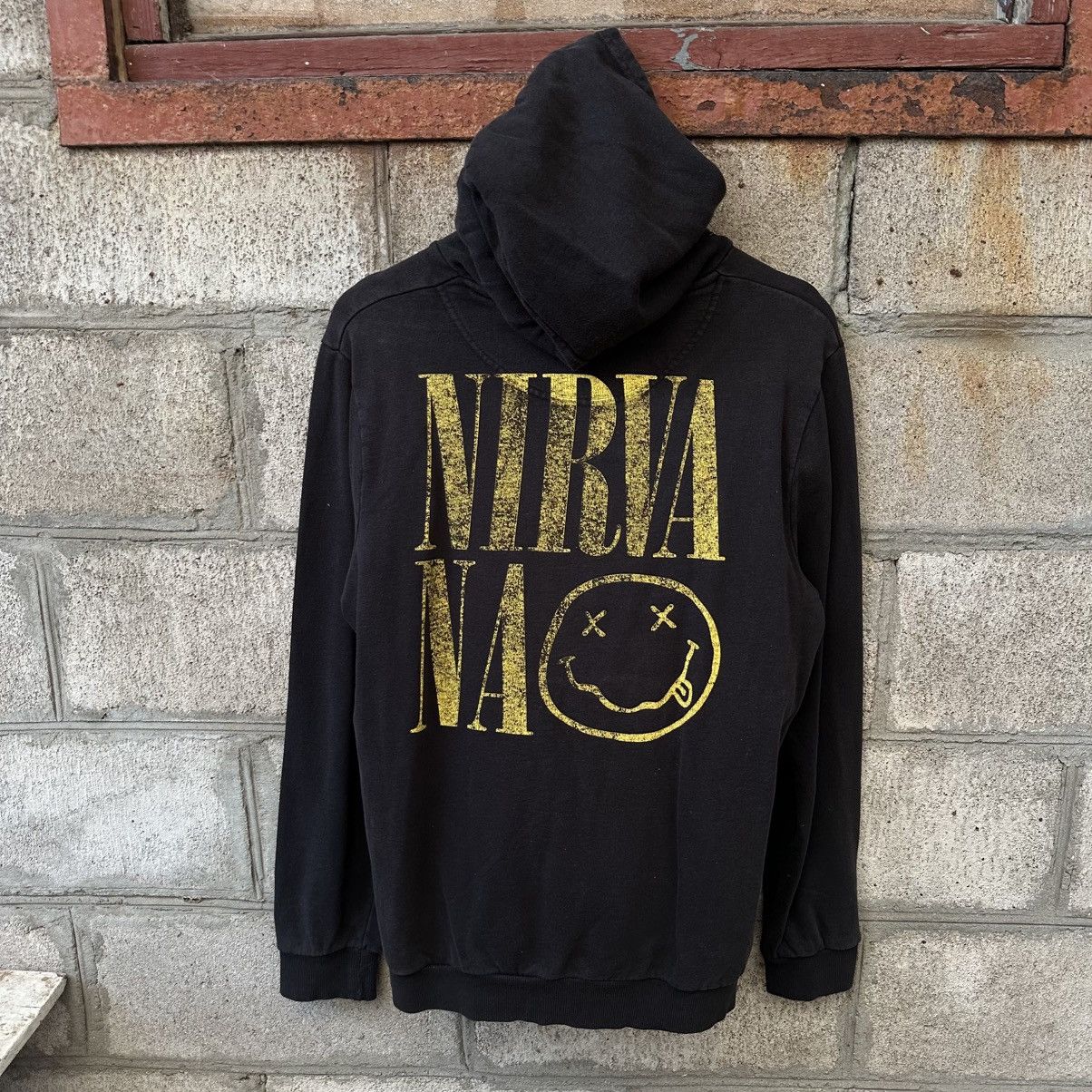 Nirvana Vintage Nirvana Hoodie Big Logo Size M Band Rock Hype Trend Size US M / EU 48-50 / 2 - 1 Thumbnail