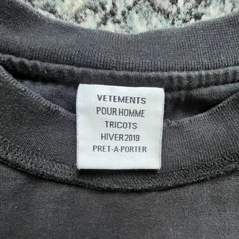 Vetements Vetements Long-sleeve T-shirt, size M, unisex Size US M / EU 48-50 / 2 - 3 Thumbnail