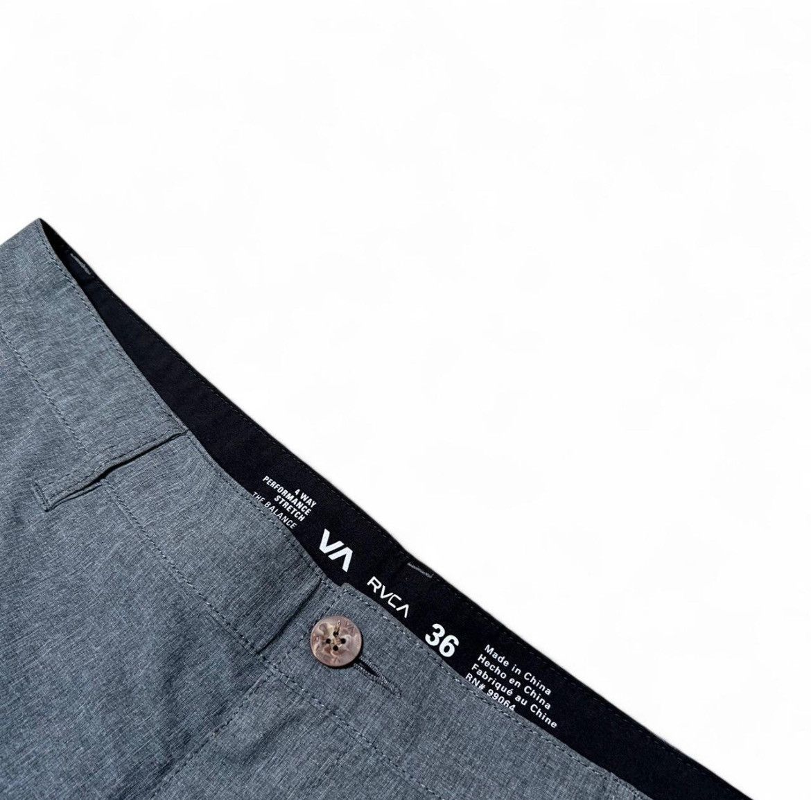 RVCA RVCA - (Size 36) Men’s 4 Way Performance Stretch Shorts Size US 36 / EU 52 - 5 Thumbnail