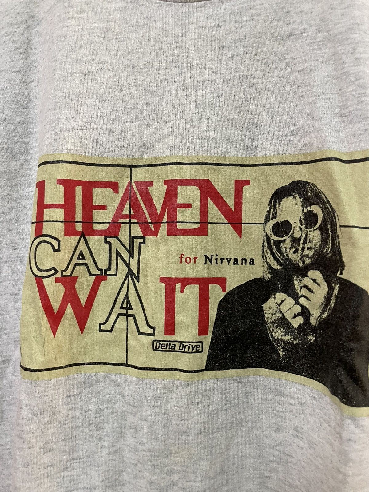 Nirvana Vintage Nirvana Heaven can Wait It ( bootleg) Kurt Cobain Size US XXS / EU 40 - 6 Thumbnail
