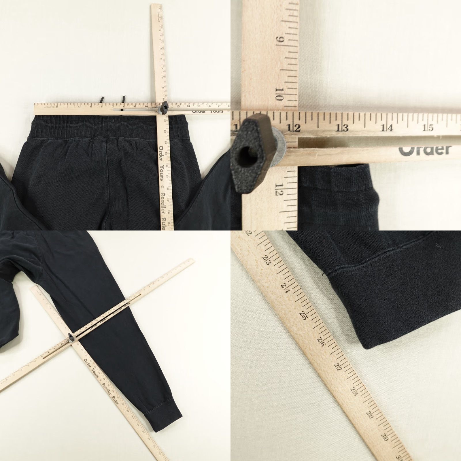 Nike VINTAGE Nike Jogger Pants Womens Small Black Athleisure Casual Sportswear Tapered Leg Size S / US 4 / IT 40 - 8 Thumbnail