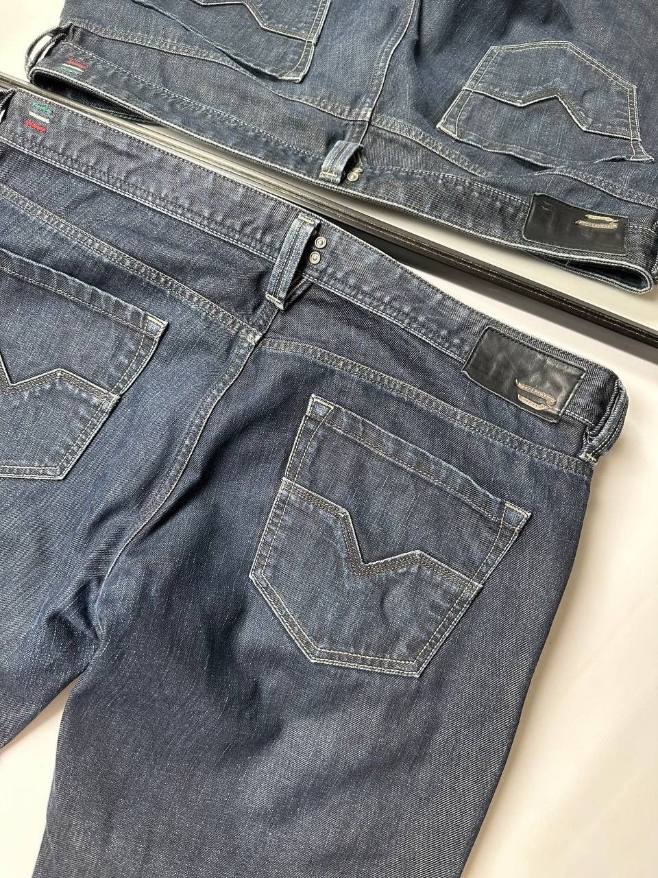 Diesel Vintage 00s Diesel Denim Wide Jean Size US 38 / EU 54 - 10 Thumbnail