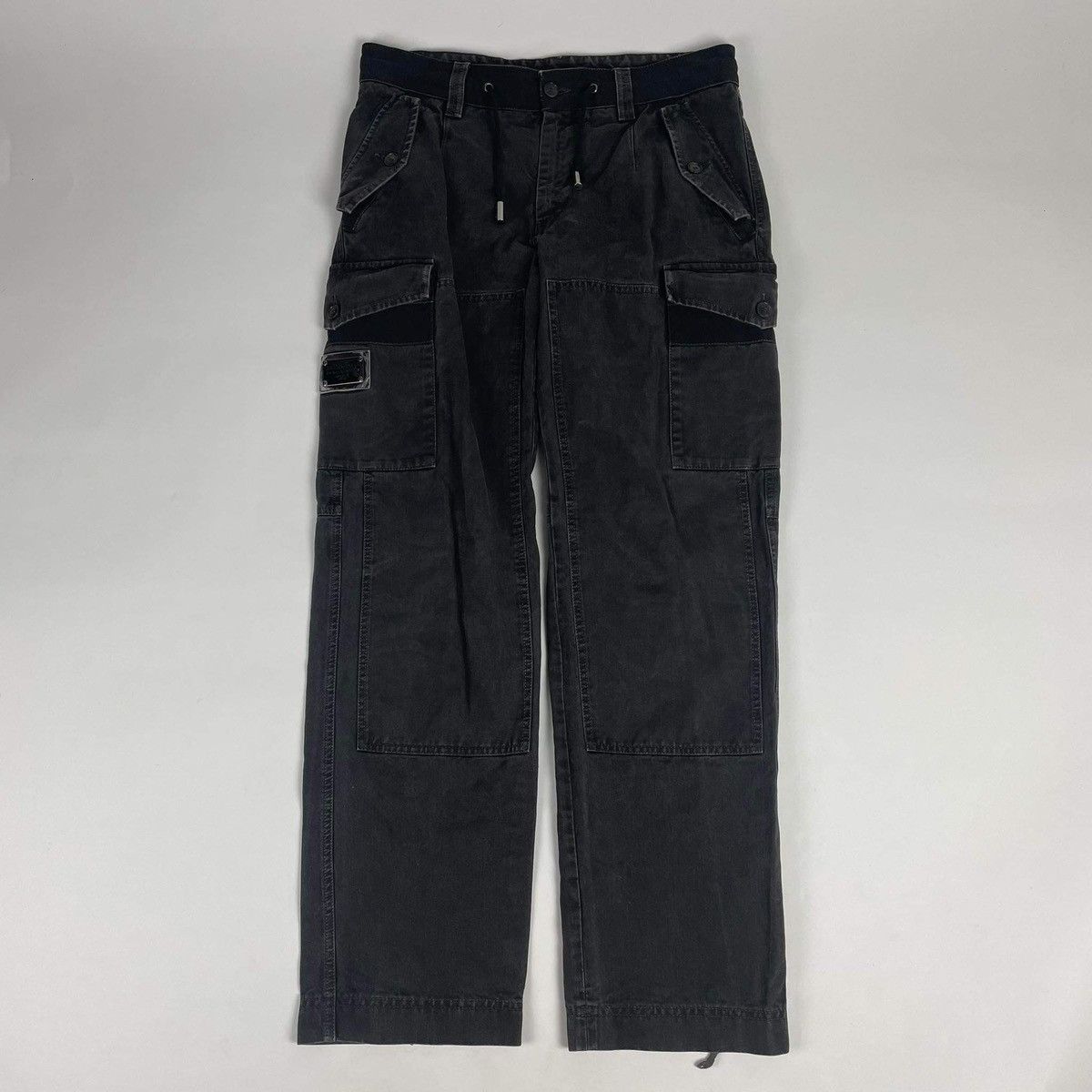 image of Dolce Gabbana Cargo Pants in Dark Gray, Men's (Size 32)