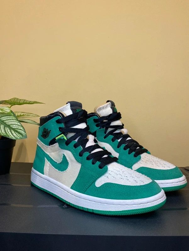 Nike Jordan 1 Zoom Air CMFT Stadium Green/Black-White Size US 6.5 / IT 36.5 - 3 Thumbnail