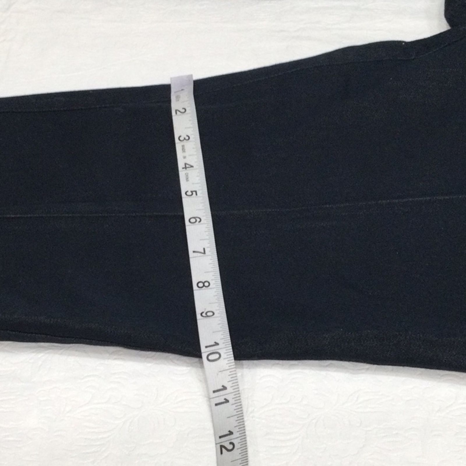 Mossimo Mossimo Stretch Fit 4 Navy Cuffed Mid Rise Dress Pant 18 Size 40" / US 18 - 12 Thumbnail