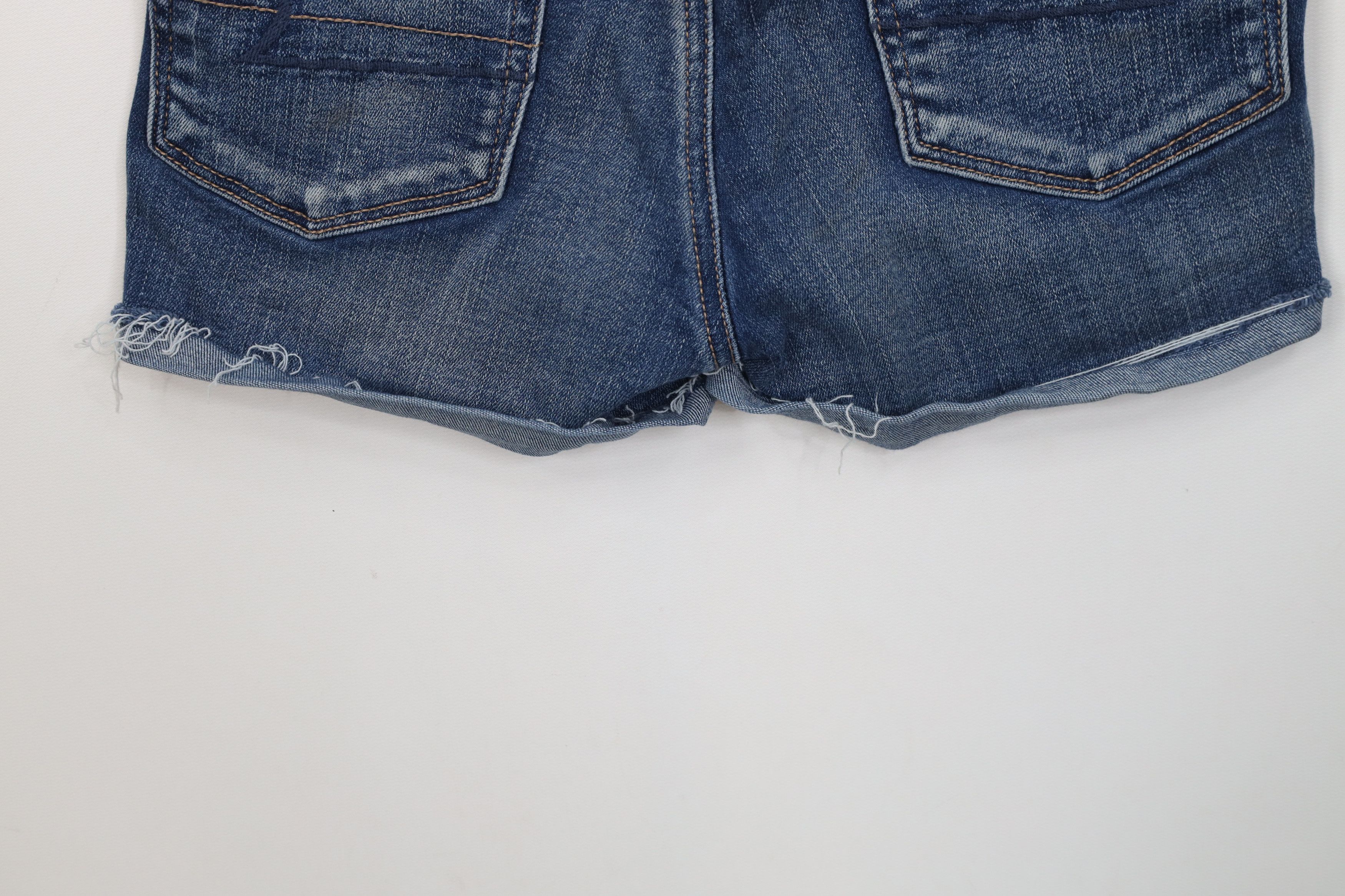American Eagle Outfitters Vintage Y2K American Eagle Outfitters Shortie Micro Shorts Size 24" / US 00 / IT 34 - 11 Thumbnail