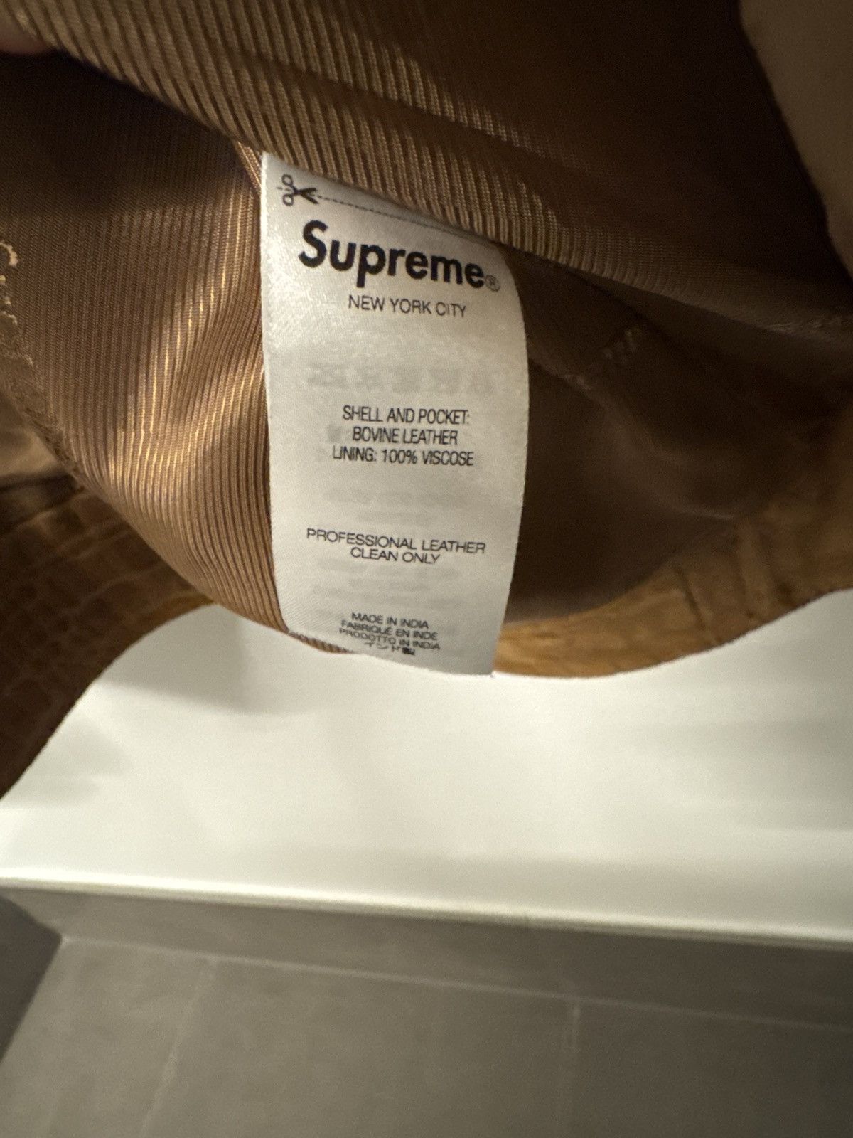 Supreme Supreme suede work jacket “Croc” Size US XL / EU 56 / 4 - 6 Thumbnail