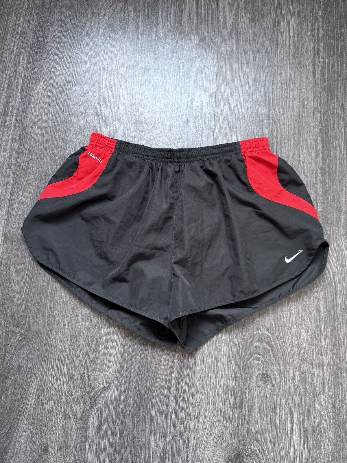 Nike 00s Vintage Nike Running Shorts Size US 34 / EU 50 - 1 Thumbnail