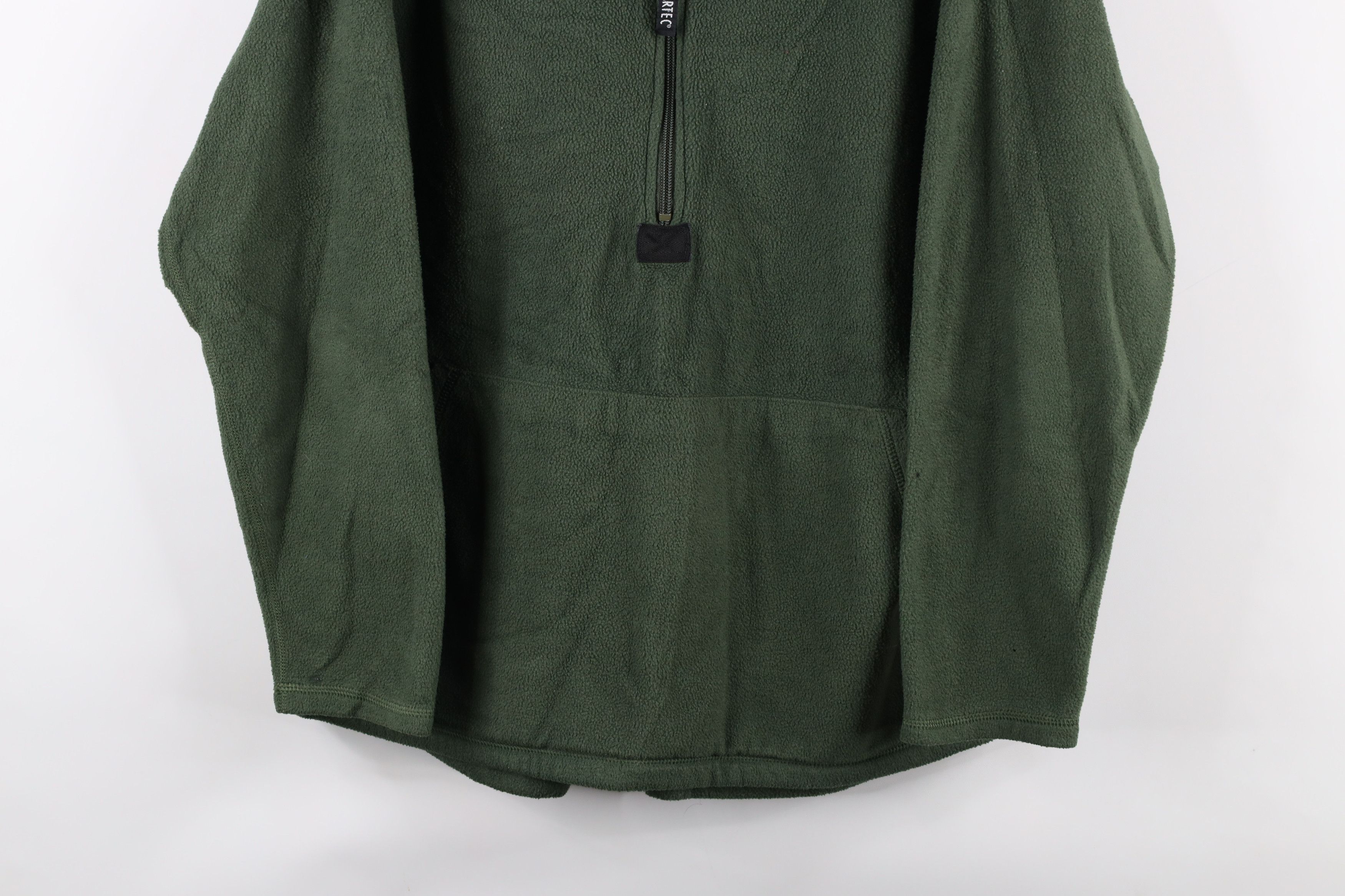 Polartec × Vintage Vintage 90s USMC Fleece Half Zip Pullover Sweater USA Size US M / EU 48-50 / 2 - 3 Thumbnail