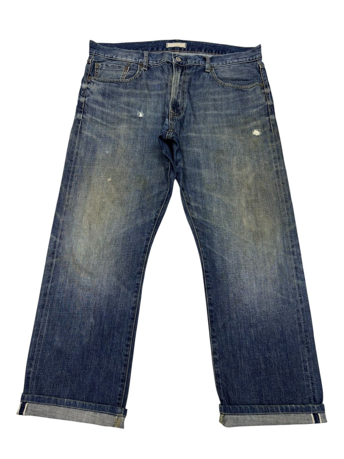 Undercover × Uniqlo Vintage Uniqlo Japan Selvedge Baggy Jeans Size US 38 / EU 54 - 1 Thumbnail