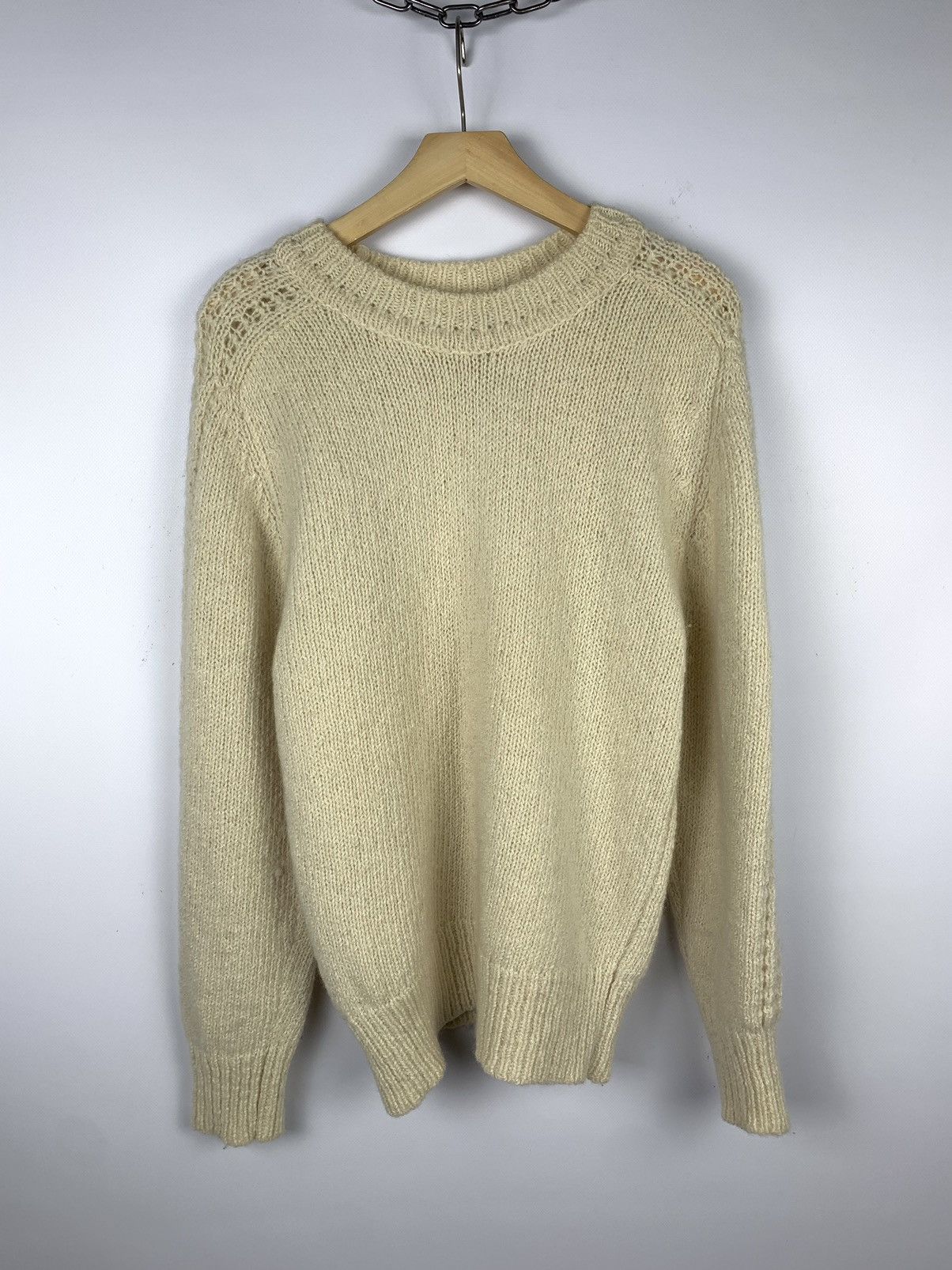 Vintage Vintage Gaeltarra Knit Sweater Fisherman Hand Loomed Size US XS / EU 42 / 0 - 1 Thumbnail