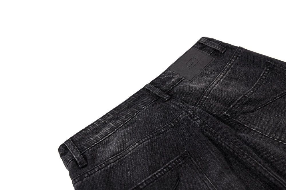 Vintage Retro Men's Punk Washed Distressed Flare Jeans Size US 32 / EU 48 - 6 Thumbnail
