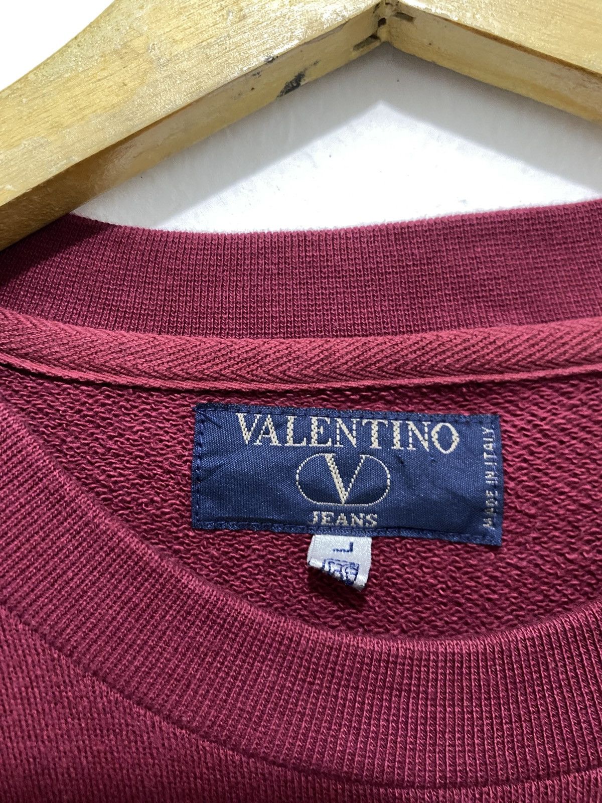 Valentino Valentino Jeans Sweatshirt Size US L / EU 52-54 / 3 - 6 Thumbnail