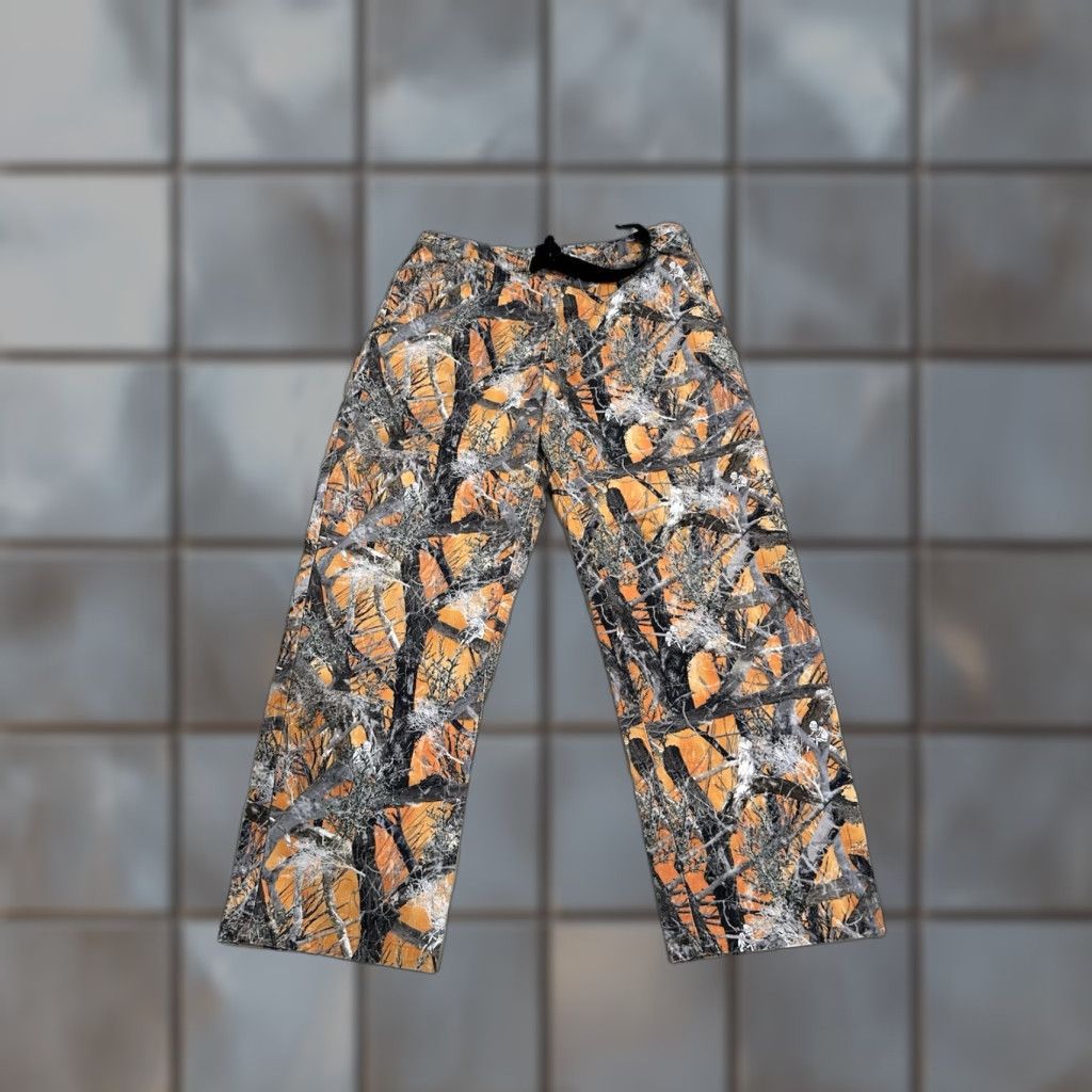 Fucking Awesome Fucking Awesome Leisure Pants 100% Cotton Twill Belted Orange Men Pants 30x27 Activewear Size US 30 / EU 46 - 1 Thumbnail