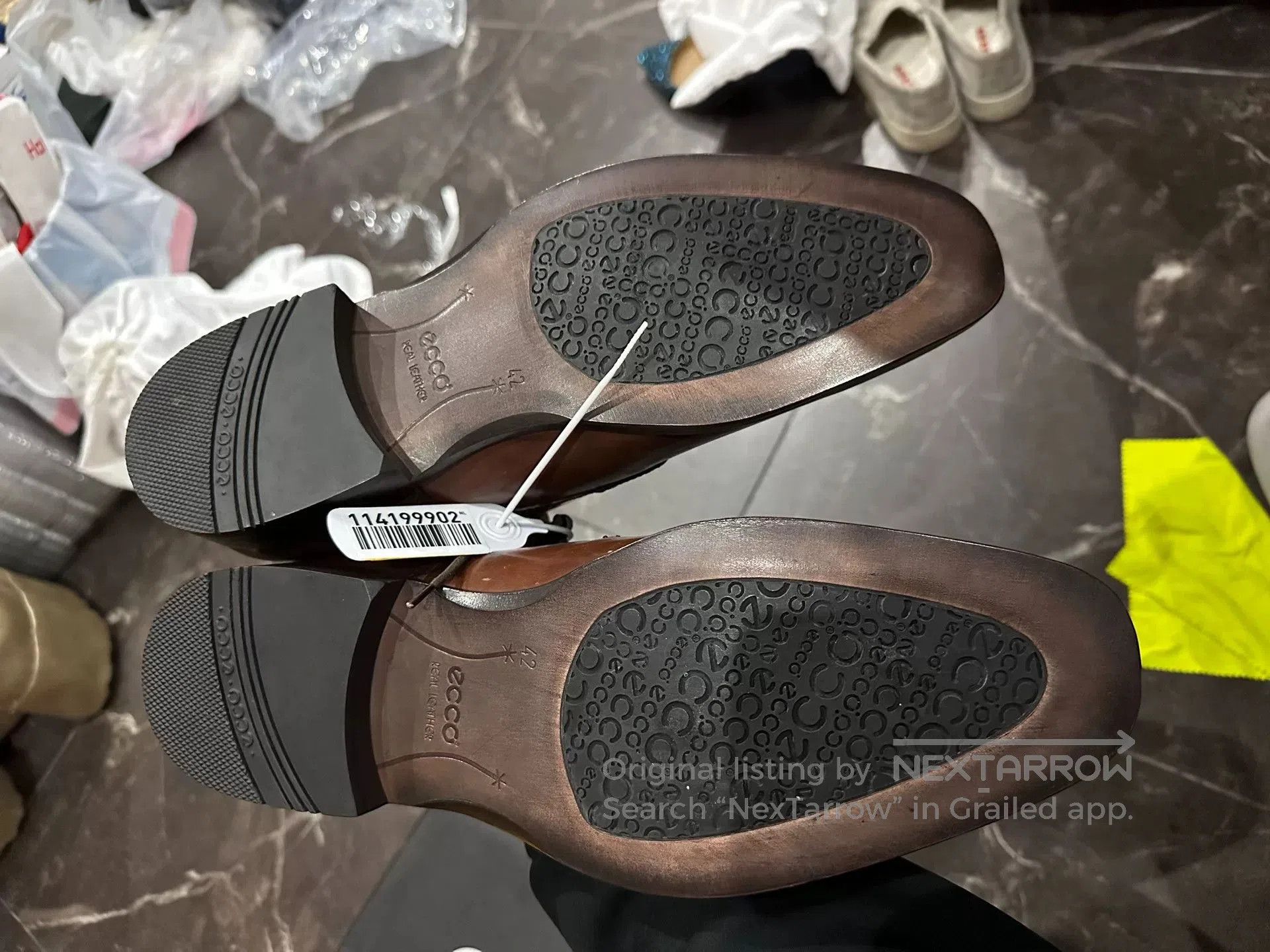 Ecco Ecco Business Formal Leather Shoes. Size US 9 / EU 42 - 7 Thumbnail
