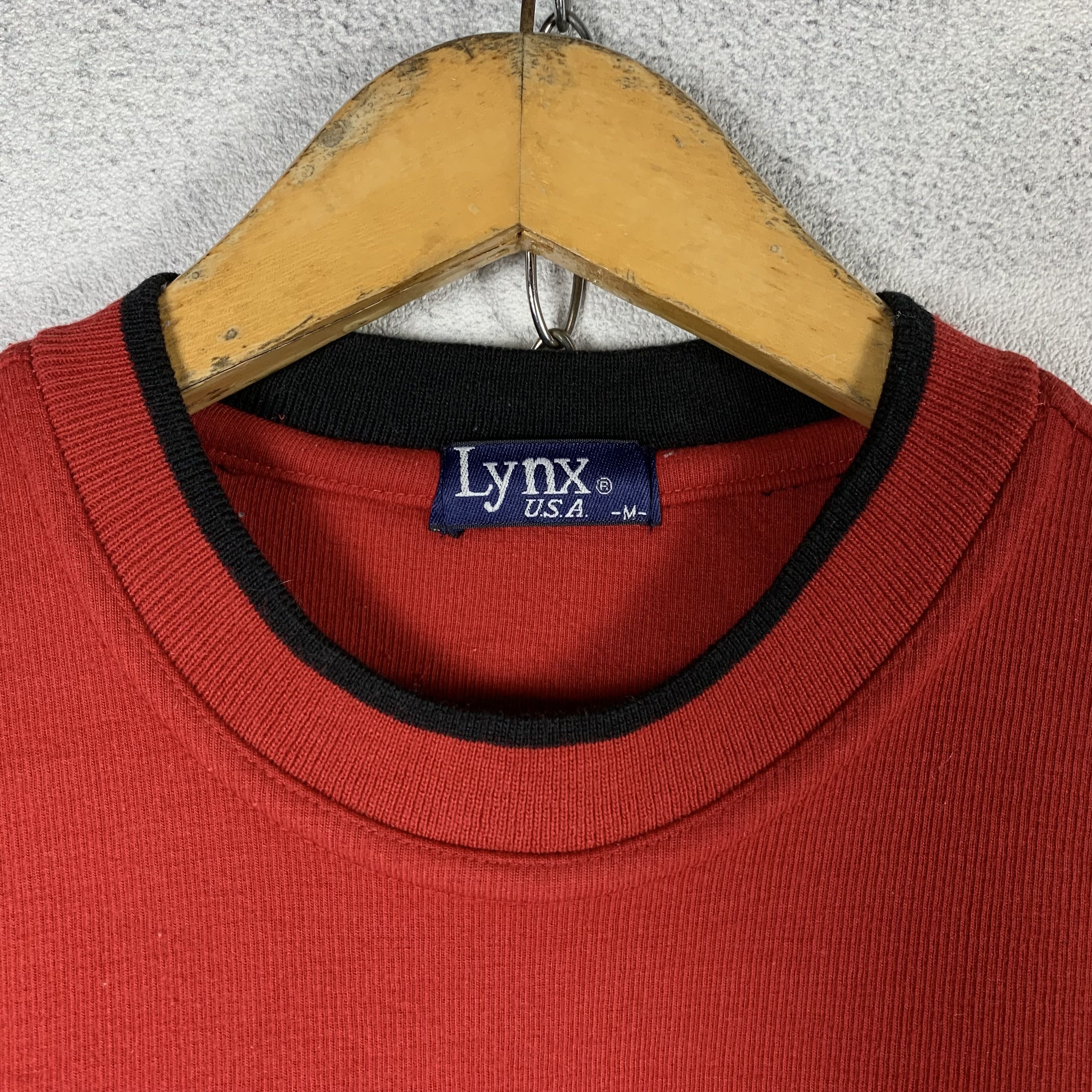 Vintage Vintage Lynx USA Sweatshirt Crewneck Size US M / EU 48-50 / 2 - 4 Thumbnail