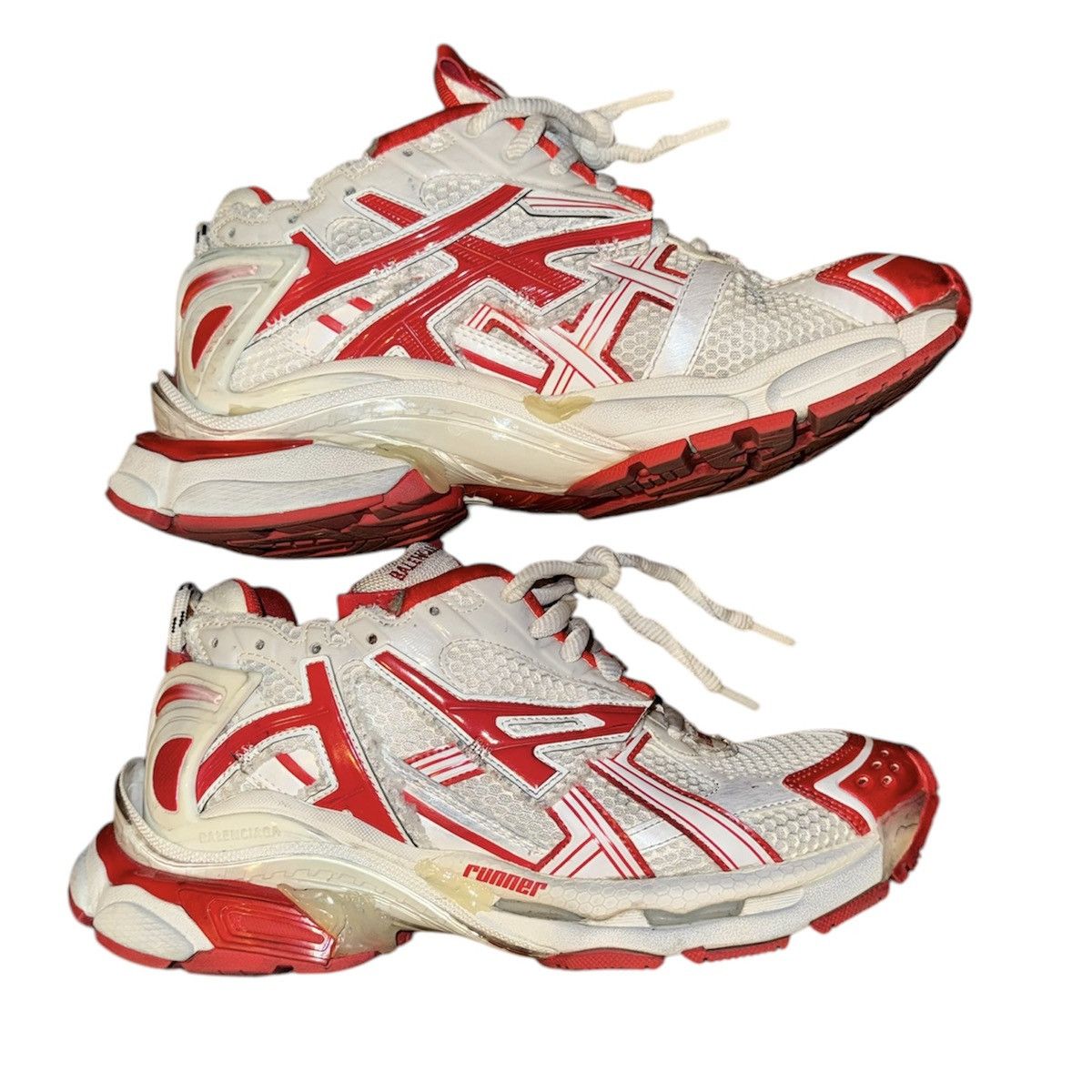 Balenciaga Runners White/Red 41