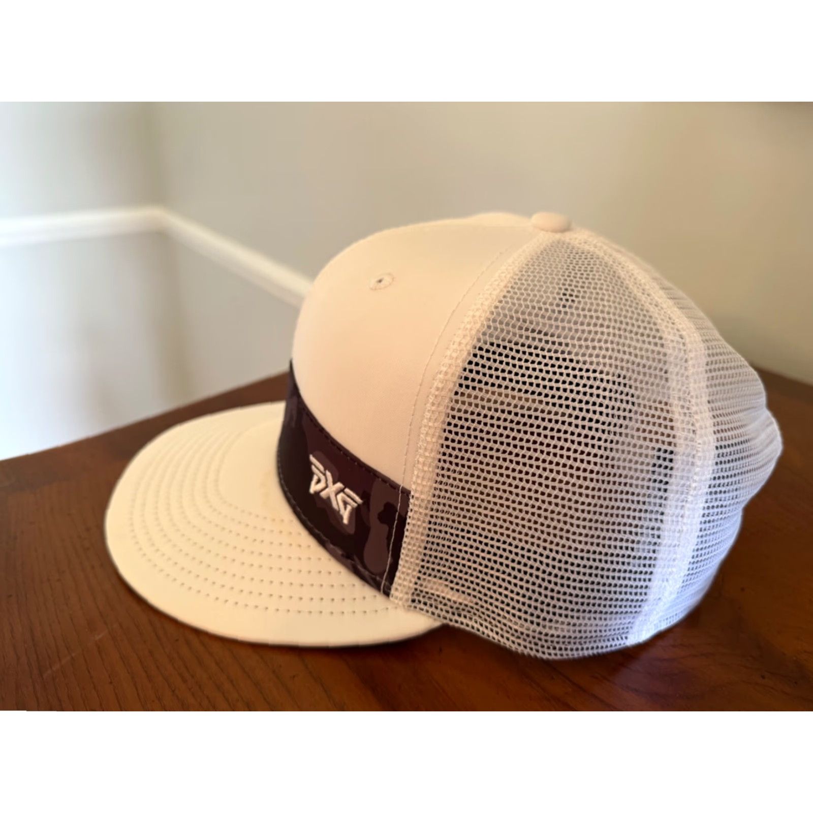 New Era PXG New Era 9Fifty Snapback Hat Cap Black Trucker Camo Adjustable OSFM Mens Cap/Hat Size ONE SIZE - 2 Thumbnail