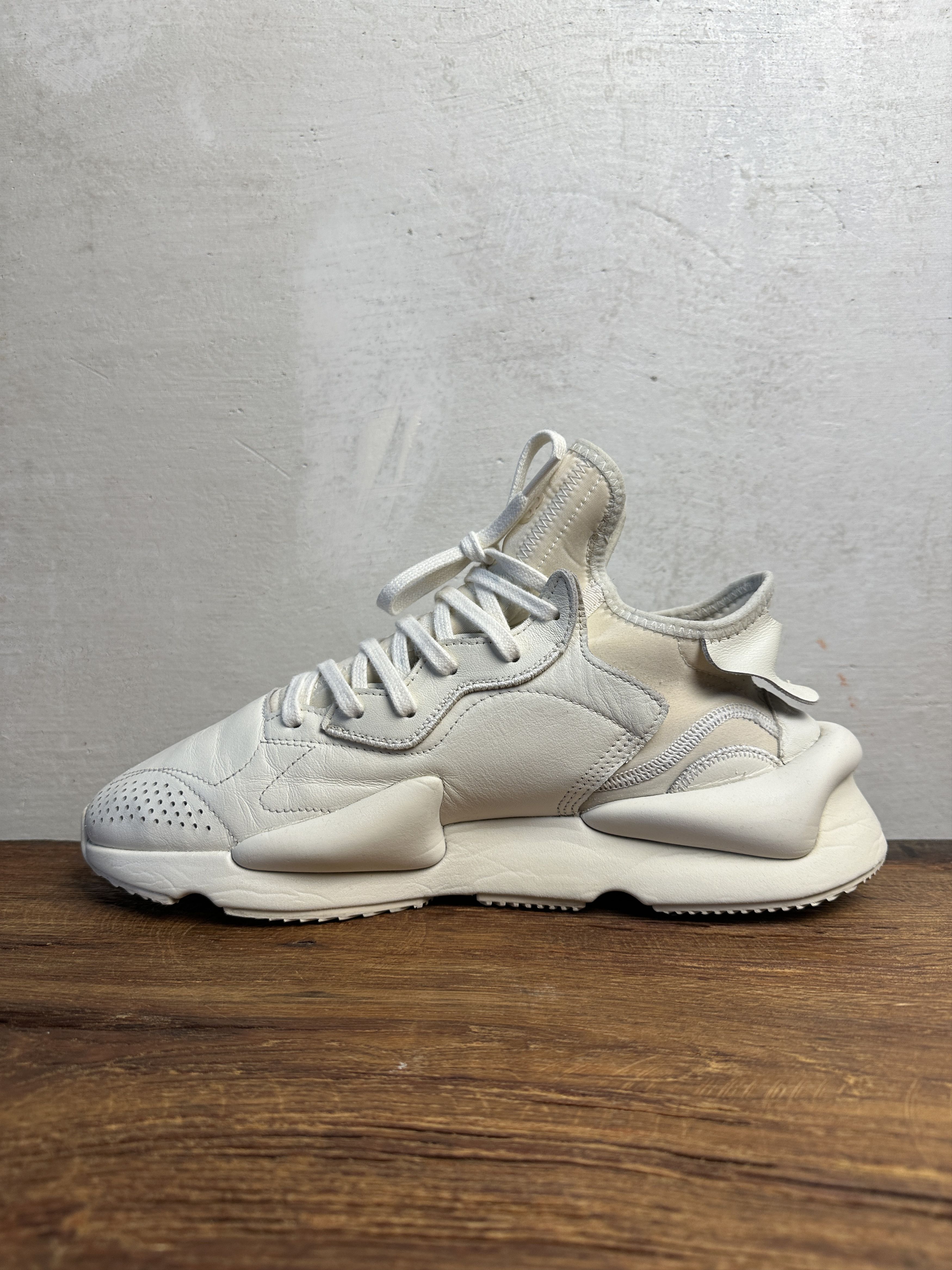 Adidas Adidas Y-3 Kaiwa Off-White Sneakers Size US 10.5 / EU 43-44 - 3 Thumbnail