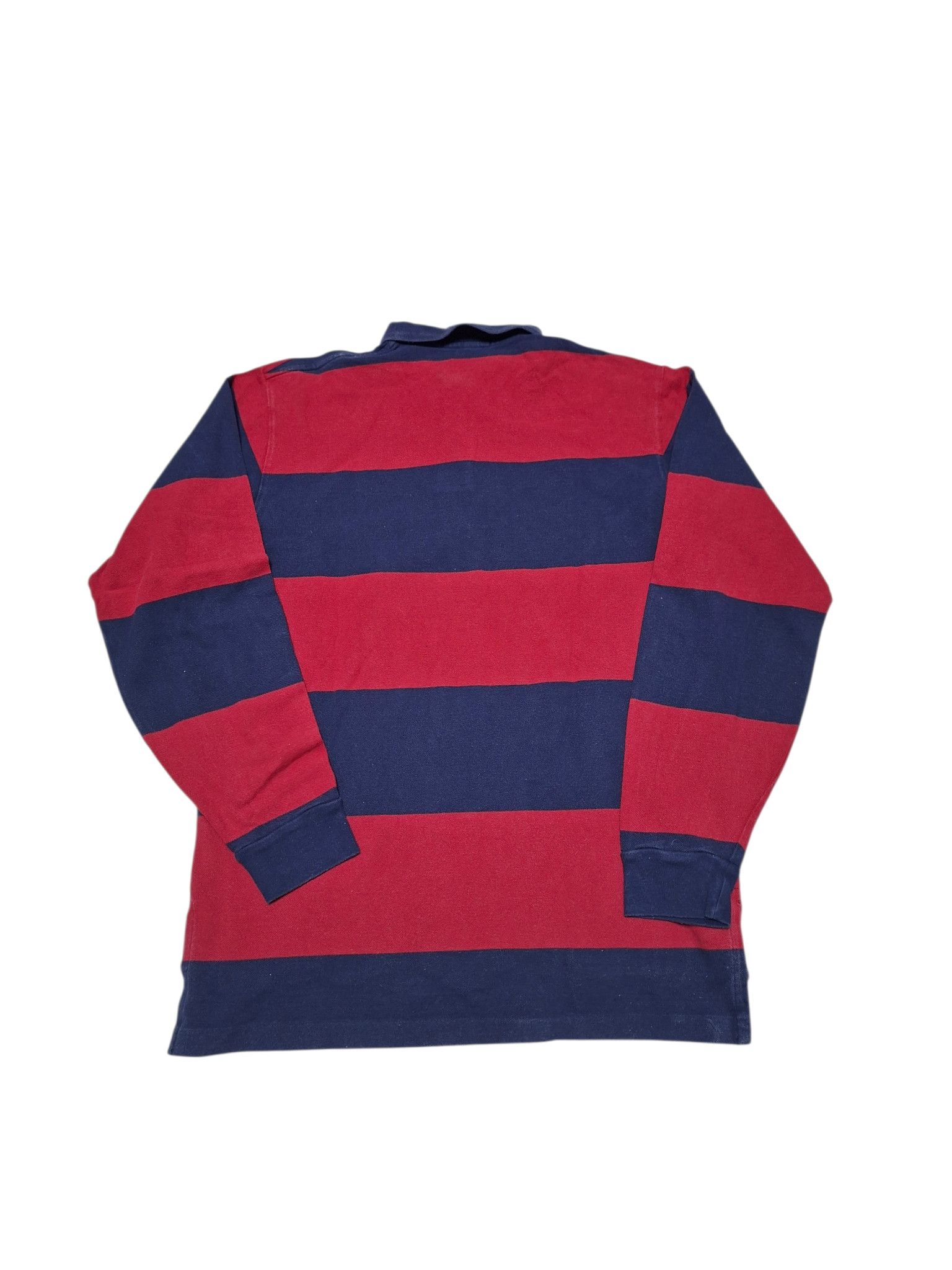 Polo Ralph Lauren POLO RALPH LAUREN VINTAGE LUXURY STRIPED RUGBY SHIRT Size US L / EU 52-54 / 3 - 3 Thumbnail