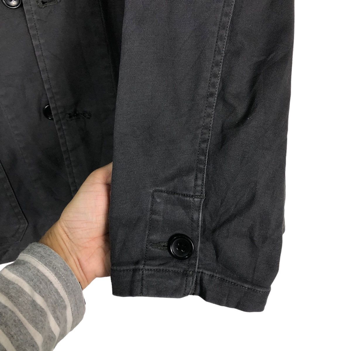 Issey Miyake 🔥Vintage Chore Work Jacket Right-On Multi Pocket Cargo Size US M / EU 48-50 / 2 - 15 Thumbnail