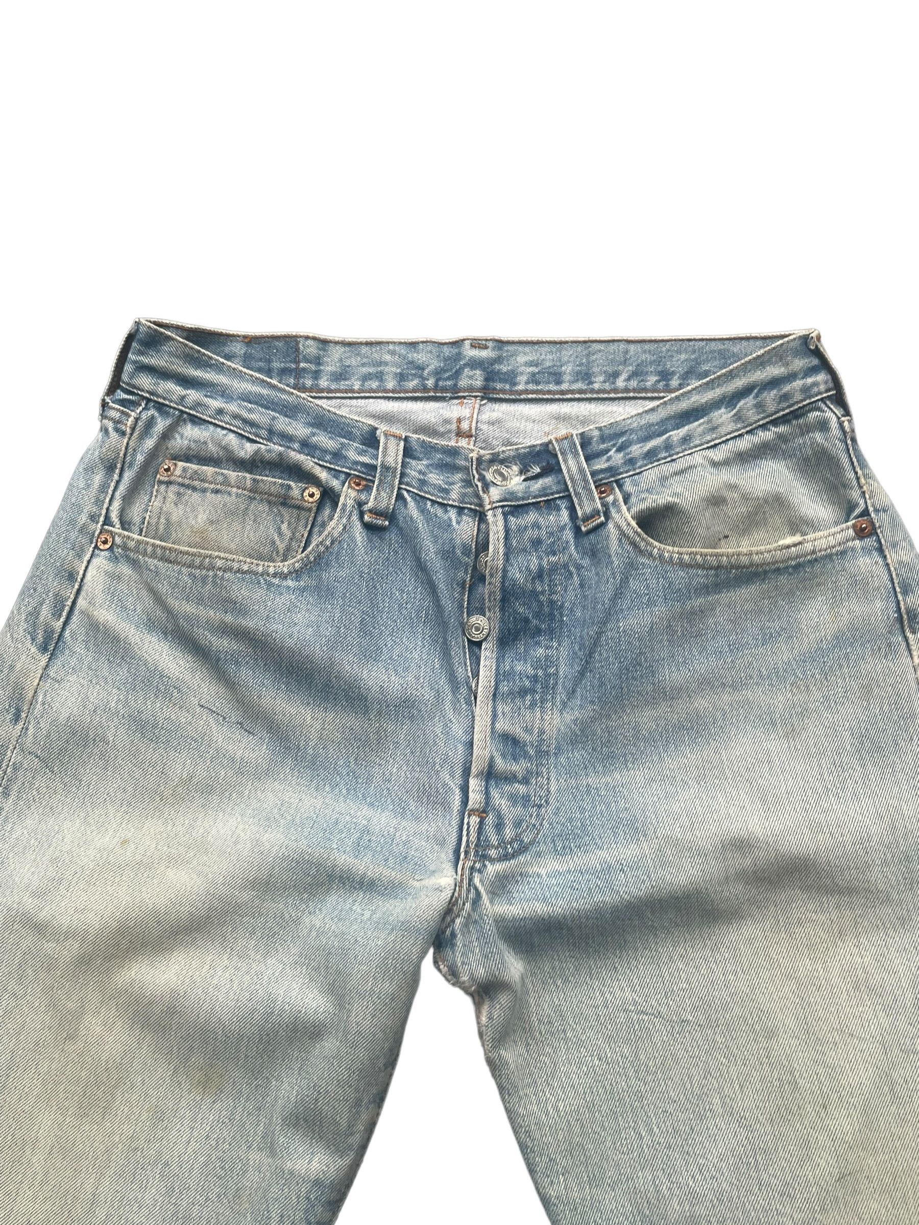 Levi's Vintage 1981 Levis 501 e Redline Denim Size US 32 / EU 48 - 2 Thumbnail