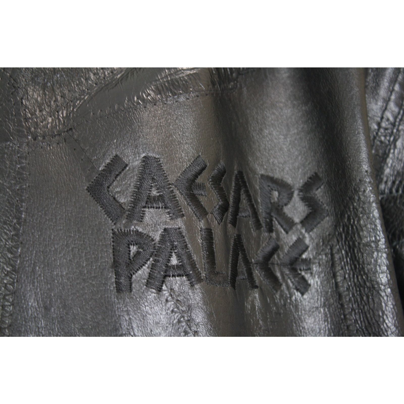 Vintage Vintage 80s Caesars Palace Genuine Leather Patchwork Jacket Size US XL / EU 56 / 4 - 2 Thumbnail