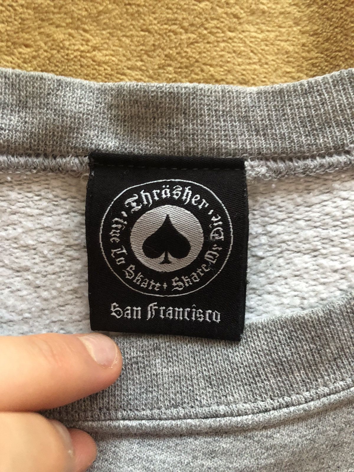 Thrasher TRASHER MAGAZINE CLASSIC DESIGN LOGO SWEATSHIRT Size US M / EU 48-50 / 2 - 3 Thumbnail