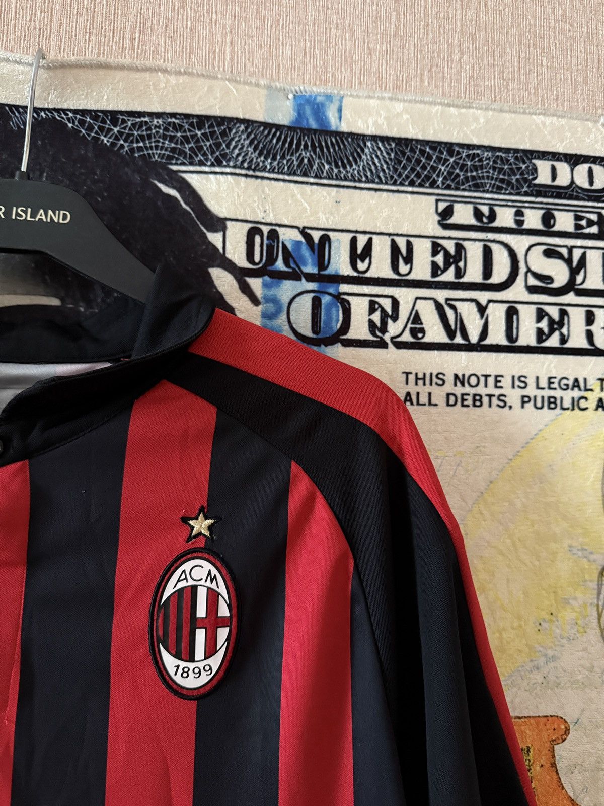 Puma AC Milan Home Jersey 2017/18 Puma Fly Emirates Borini #11 Size US L / EU 52-54 / 3 - 5 Thumbnail