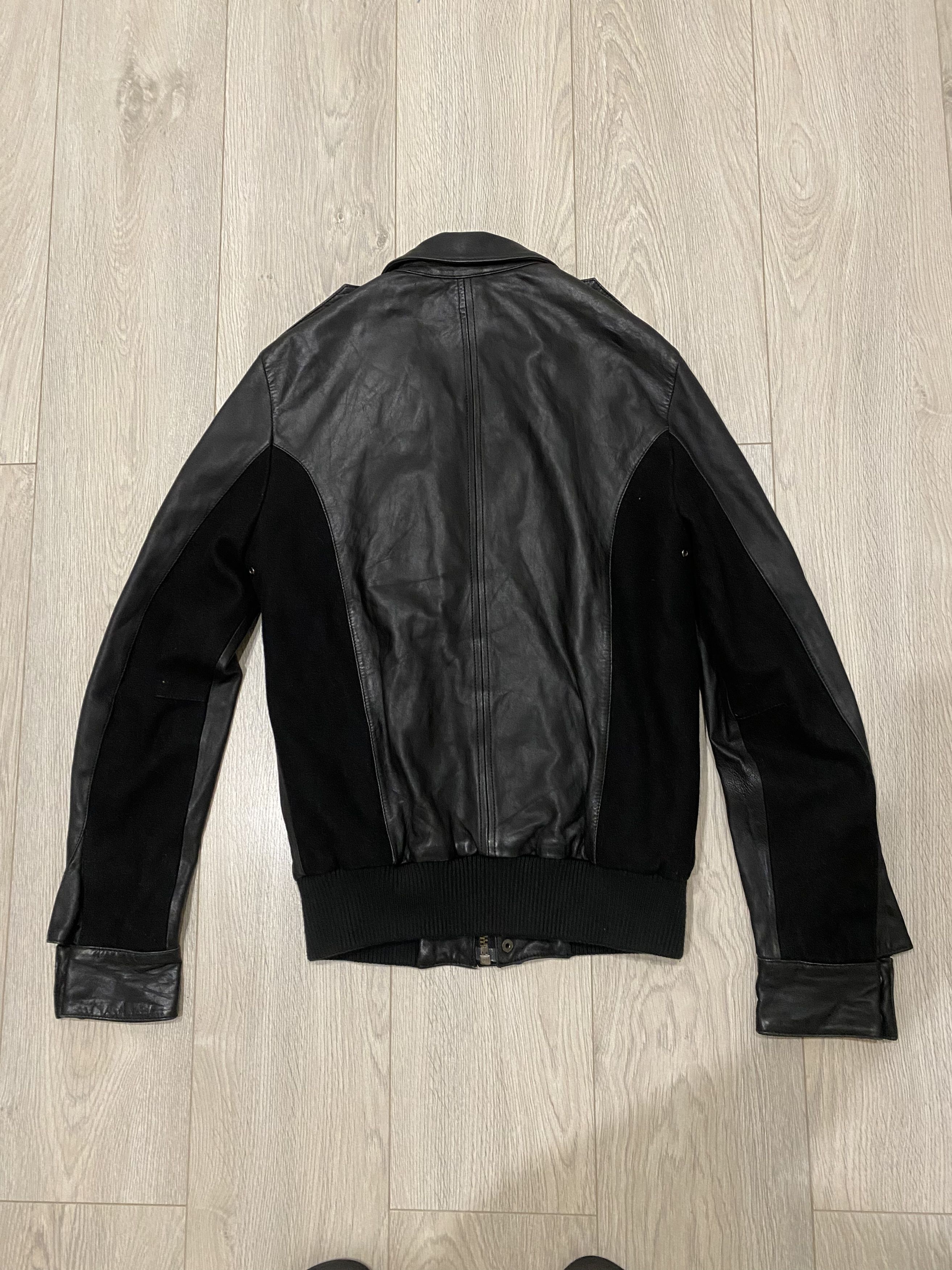 Allsaints Allsaints Biker Style Leather Jacket Size US S / EU 44-46 / 1 - 2 Thumbnail