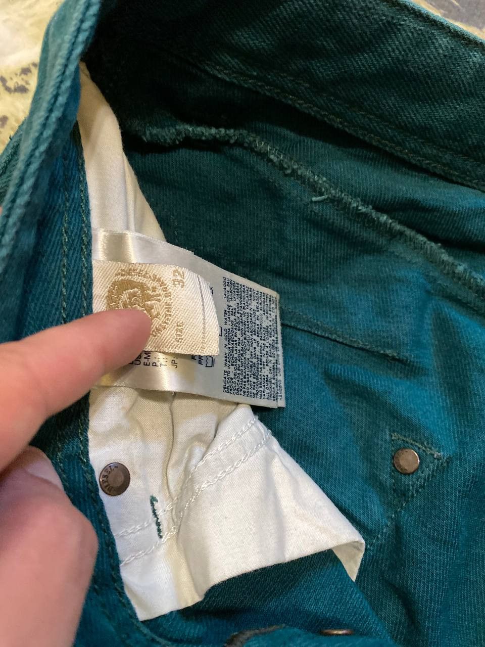Diesel Diesel jeans vintage green denim pants streetwear Size US 32 / EU 48 - 3 Thumbnail