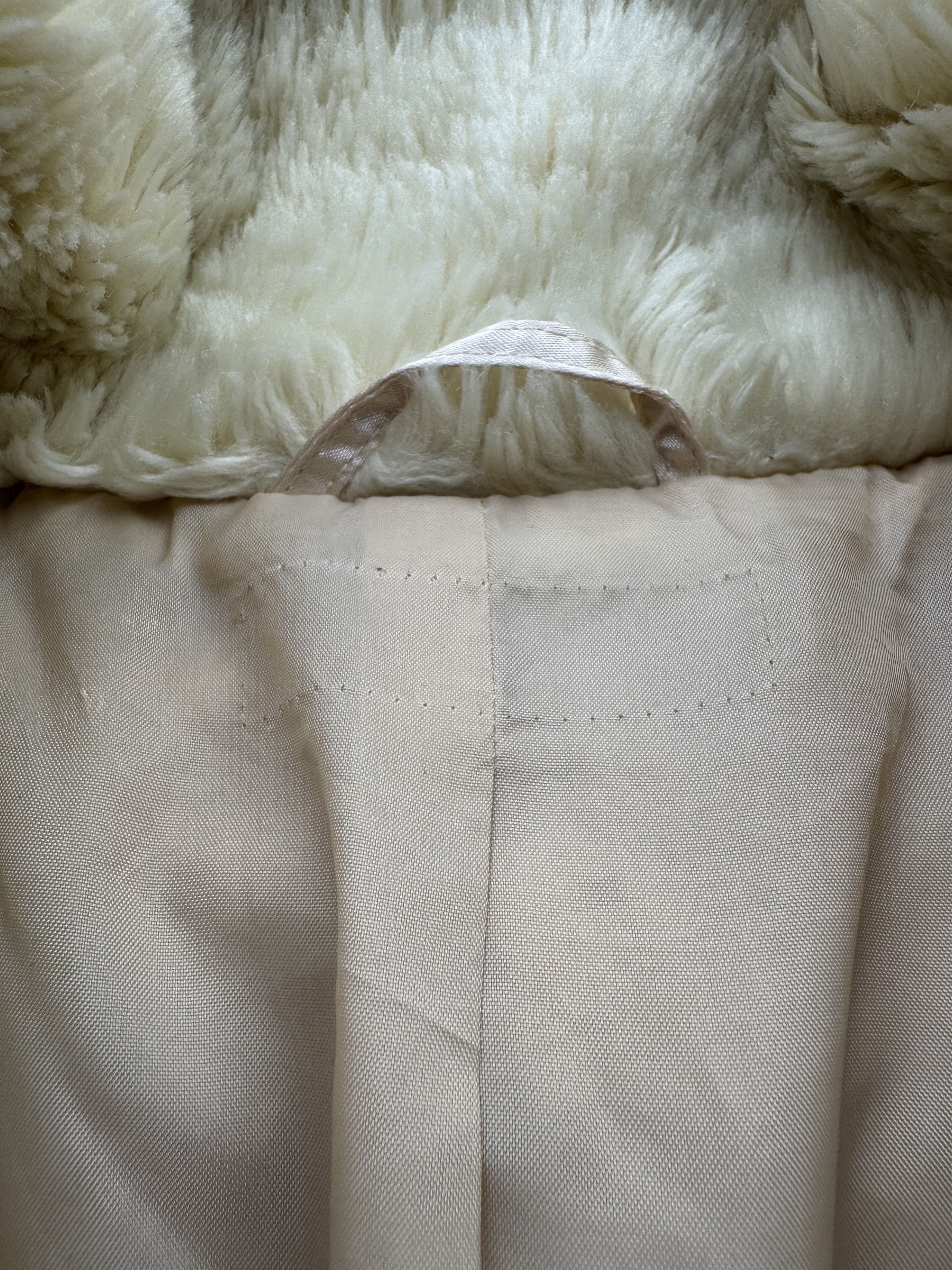 Japanese Brand 00's Faux Fur Coat B60 E2(V419) Size M / US 6-8 / IT 42-44 - 5 Thumbnail