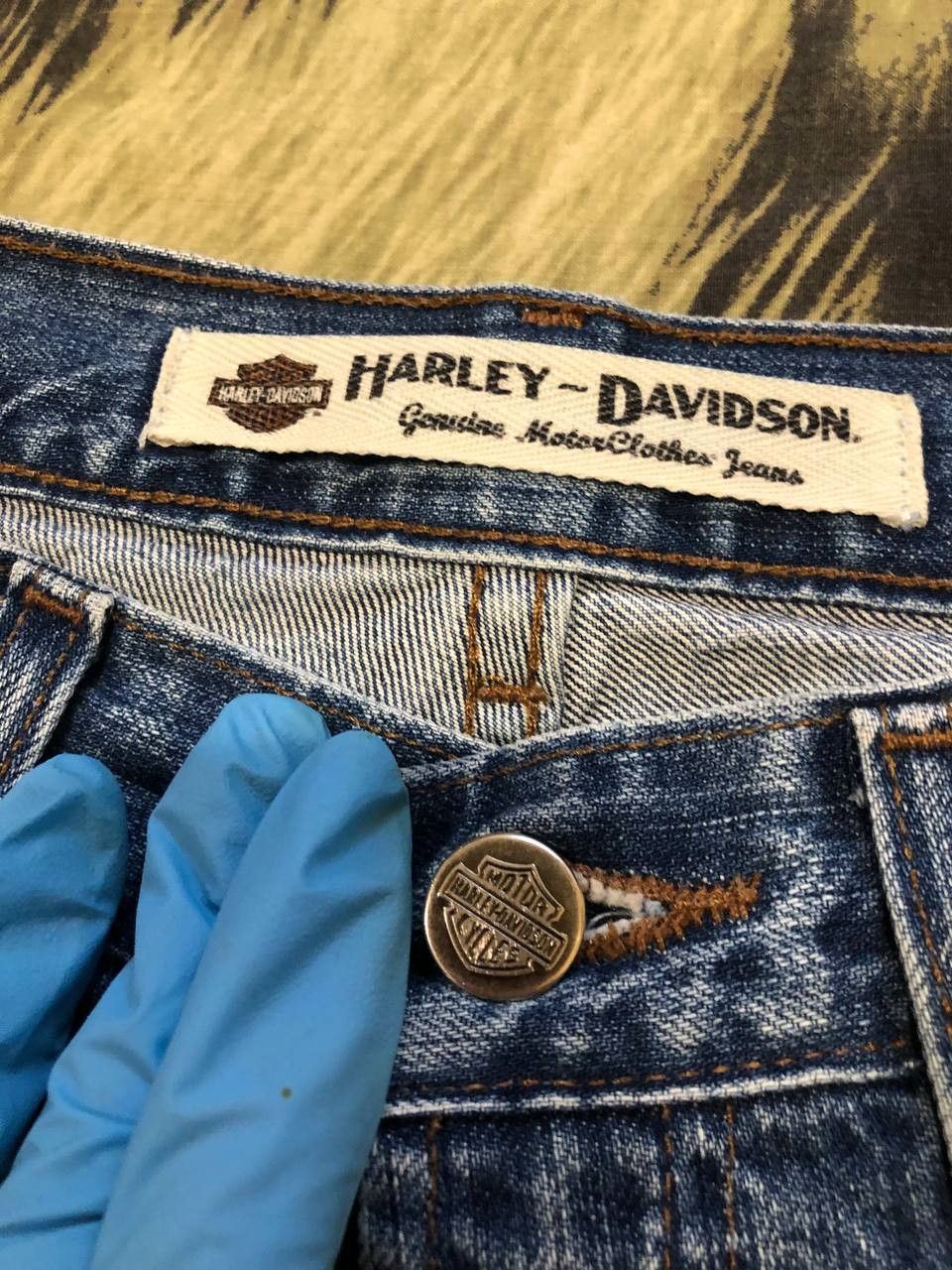 Harley Davidson Vintage Harley Davidson Jeans Size US 28 / EU 44 - 2 Thumbnail