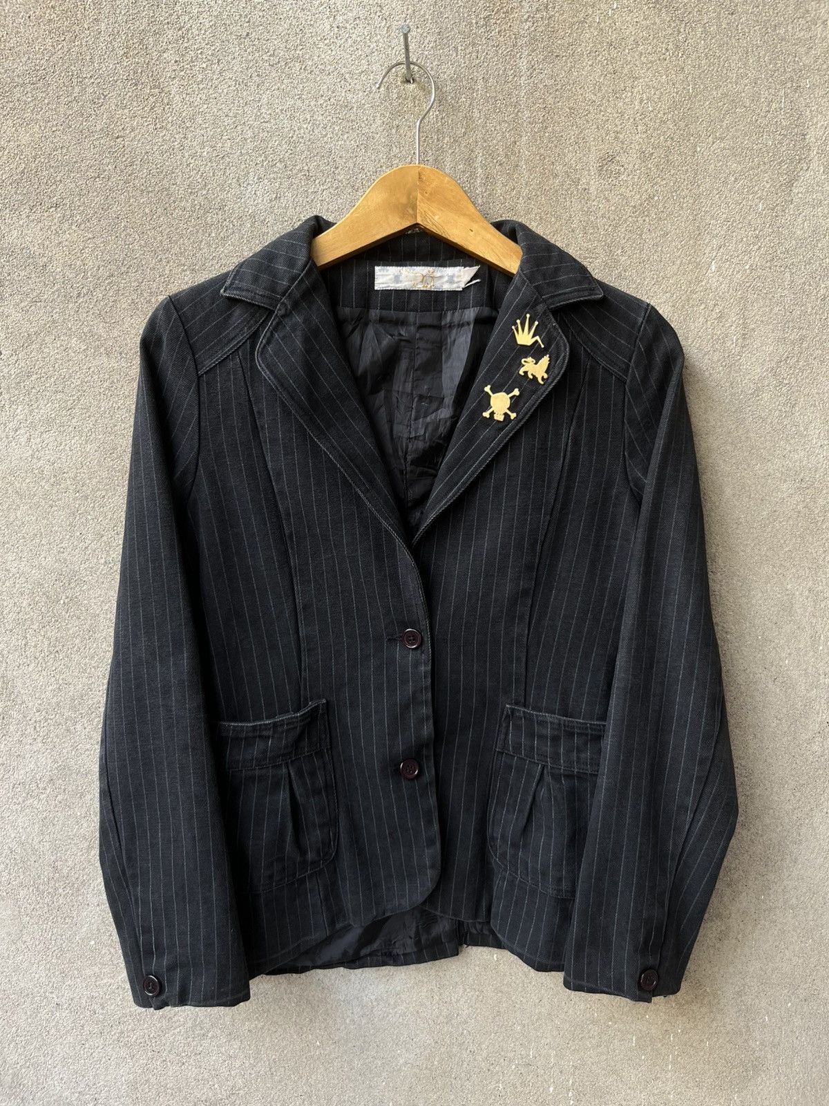 Stussy Vintage rare 2000s blazer stussy Size S / US 4 / IT 40 - 1 Thumbnail