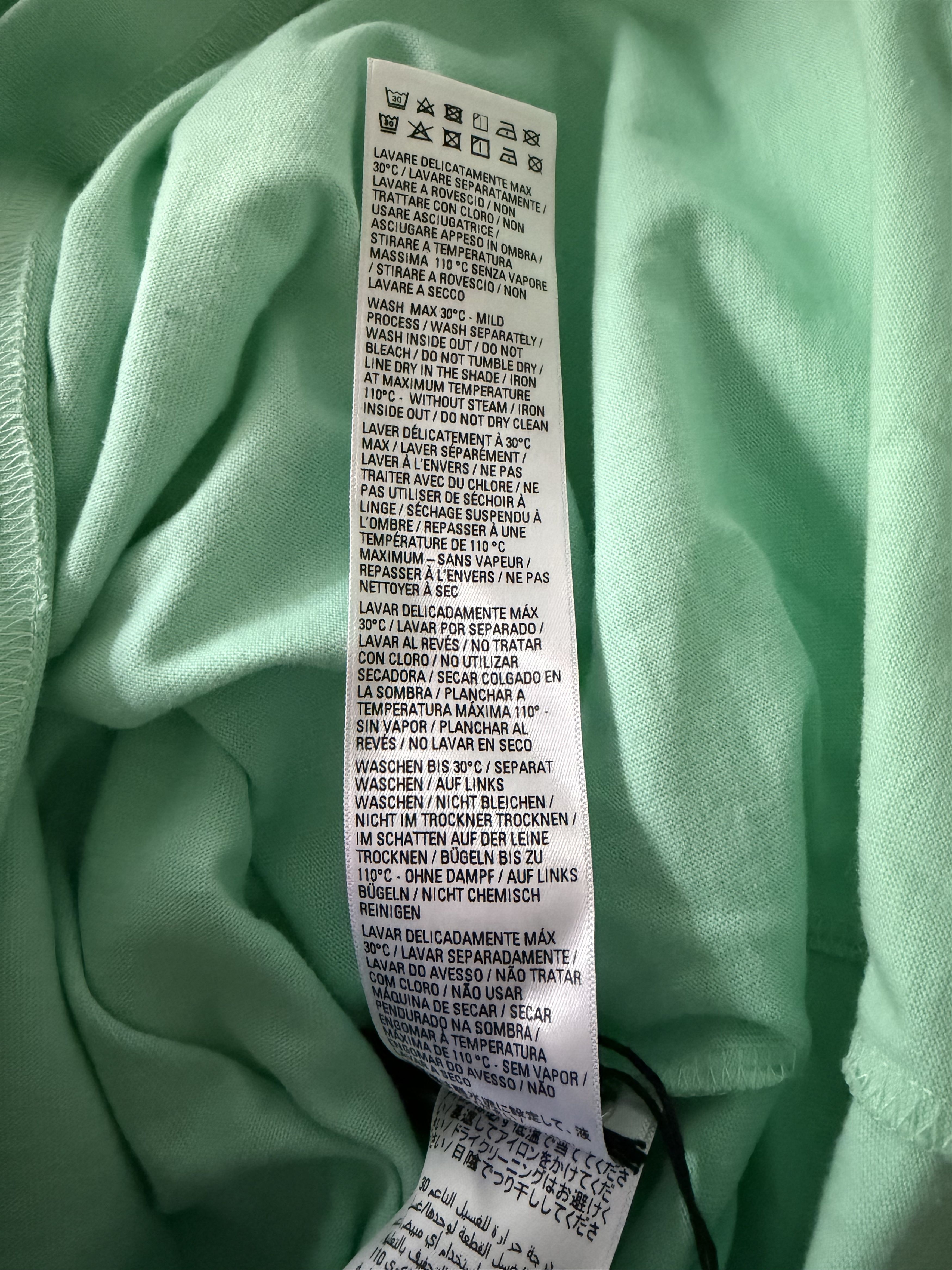 Balenciaga Balenciaga Political Campaign Oversized Tee (Teal) Size US XS / EU 42 / 0 - 6 Thumbnail