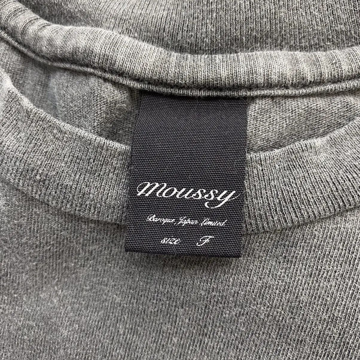 MOUSSY BEAUTIFUL DEAD SYRACUSE 1984 Tour Skull Tee Shirt Top Band Size S / US 4 / IT 40 - 4 Thumbnail