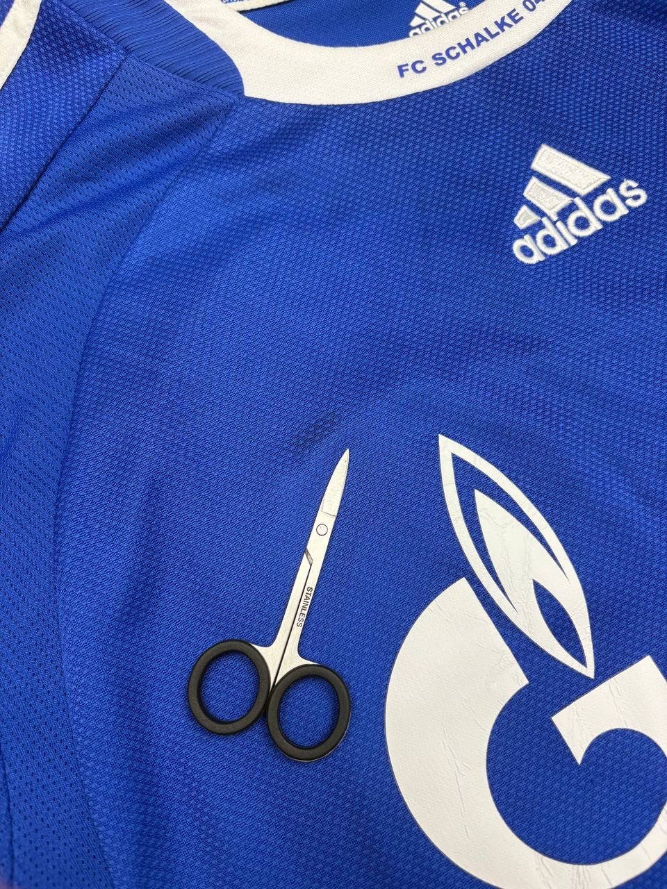 Adidas Adidas Shalke 2008-10 Home Vintage #70 KLAUS Soccer Jersey Size US XXL / EU 58 / 5 - 3 Thumbnail