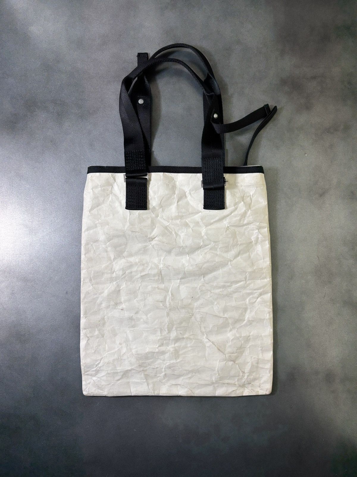 Diesel Diesel Paper Bag Waxed Tote Bag Y2K Crinkle Texture Purse Size ONE SIZE - 2 Thumbnail
