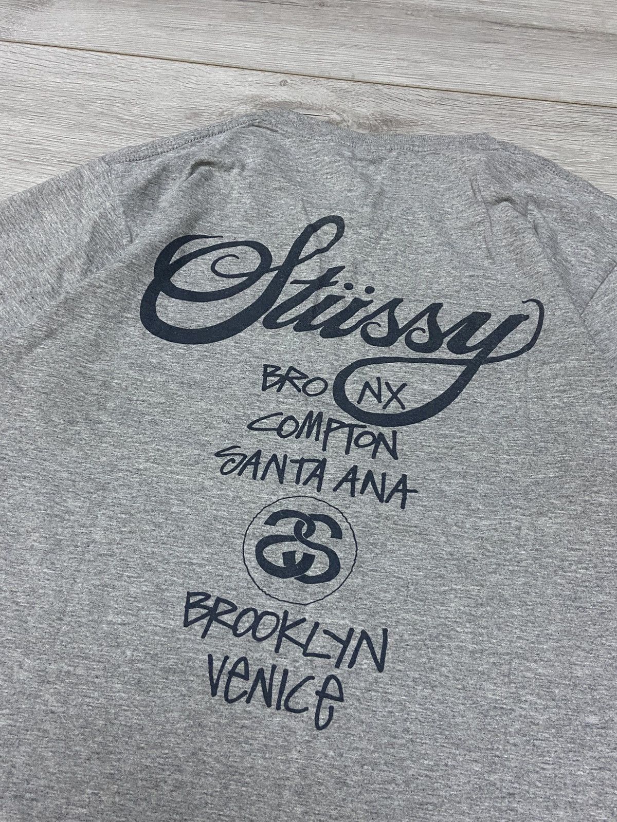 Stussy Stussy USA vintage 1990 t-shirt big logo Y2K Size US M / EU 48-50 / 2 - 8 Thumbnail