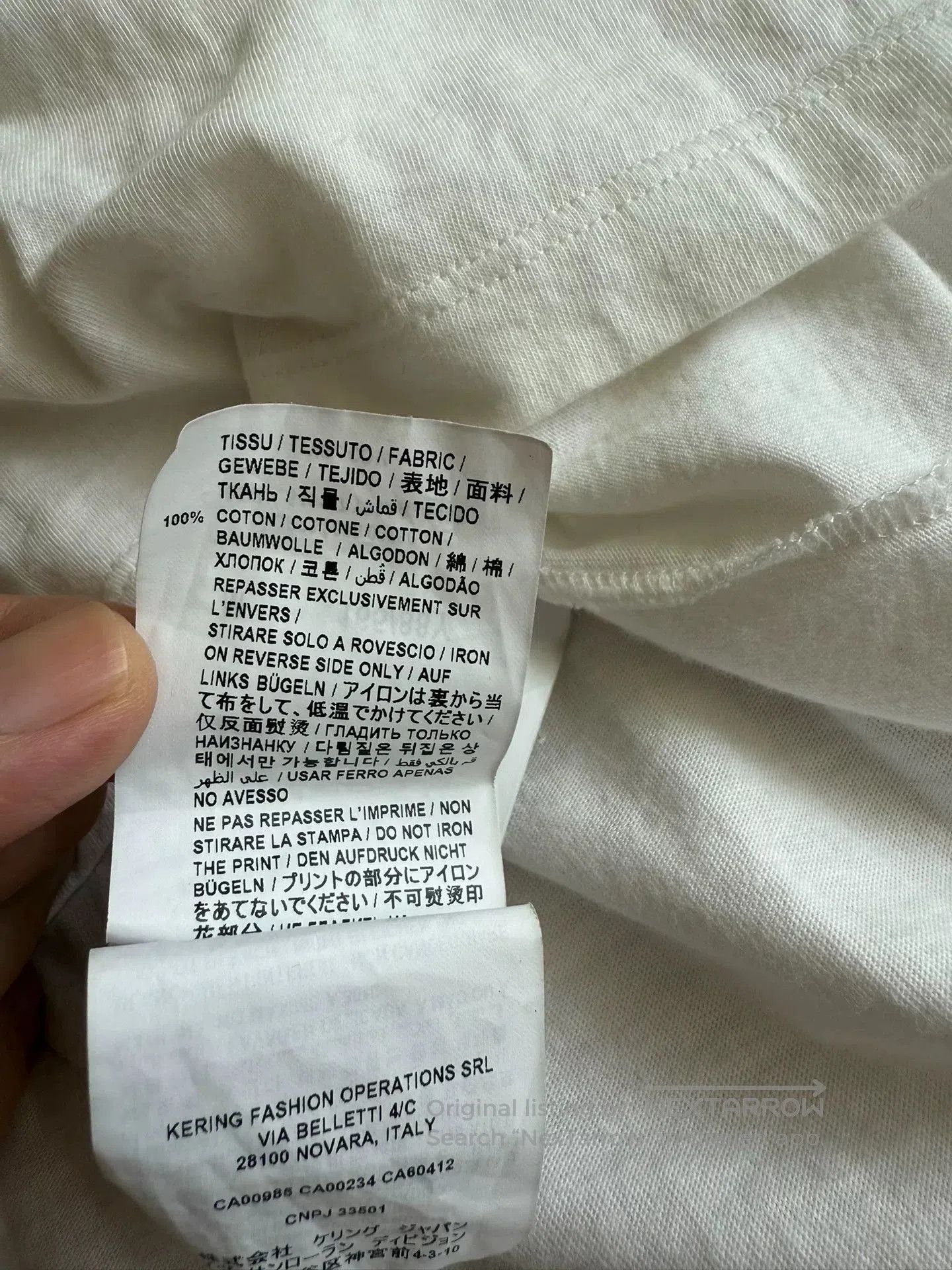 Saint Laurent Paris Saint Laurent T. Size US M / EU 48-50 / 2 - 5 Thumbnail