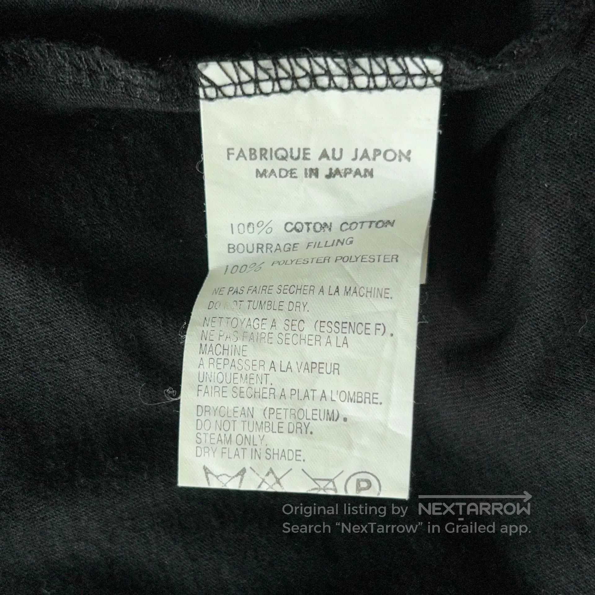 Yohji Yamamoto Yohji Yamamoto Black Zip Shirt Jacket. Size US M / EU 48-50 / 2 - 6 Thumbnail