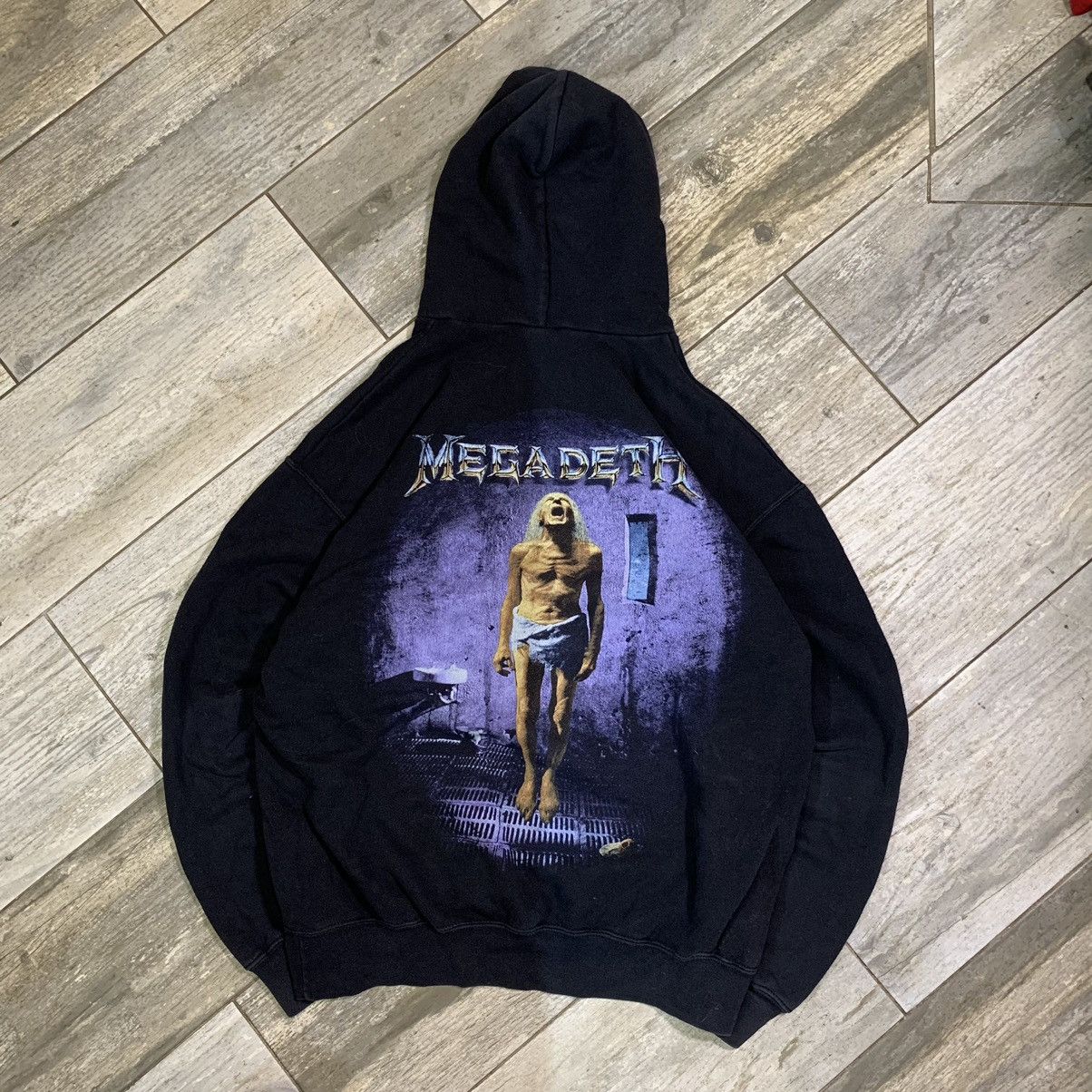 Band Tees × Megadeth ✅OFFERS. MAN IN DIAPER HOODIE Size US L / EU 52-54 / 3 - 2 Thumbnail